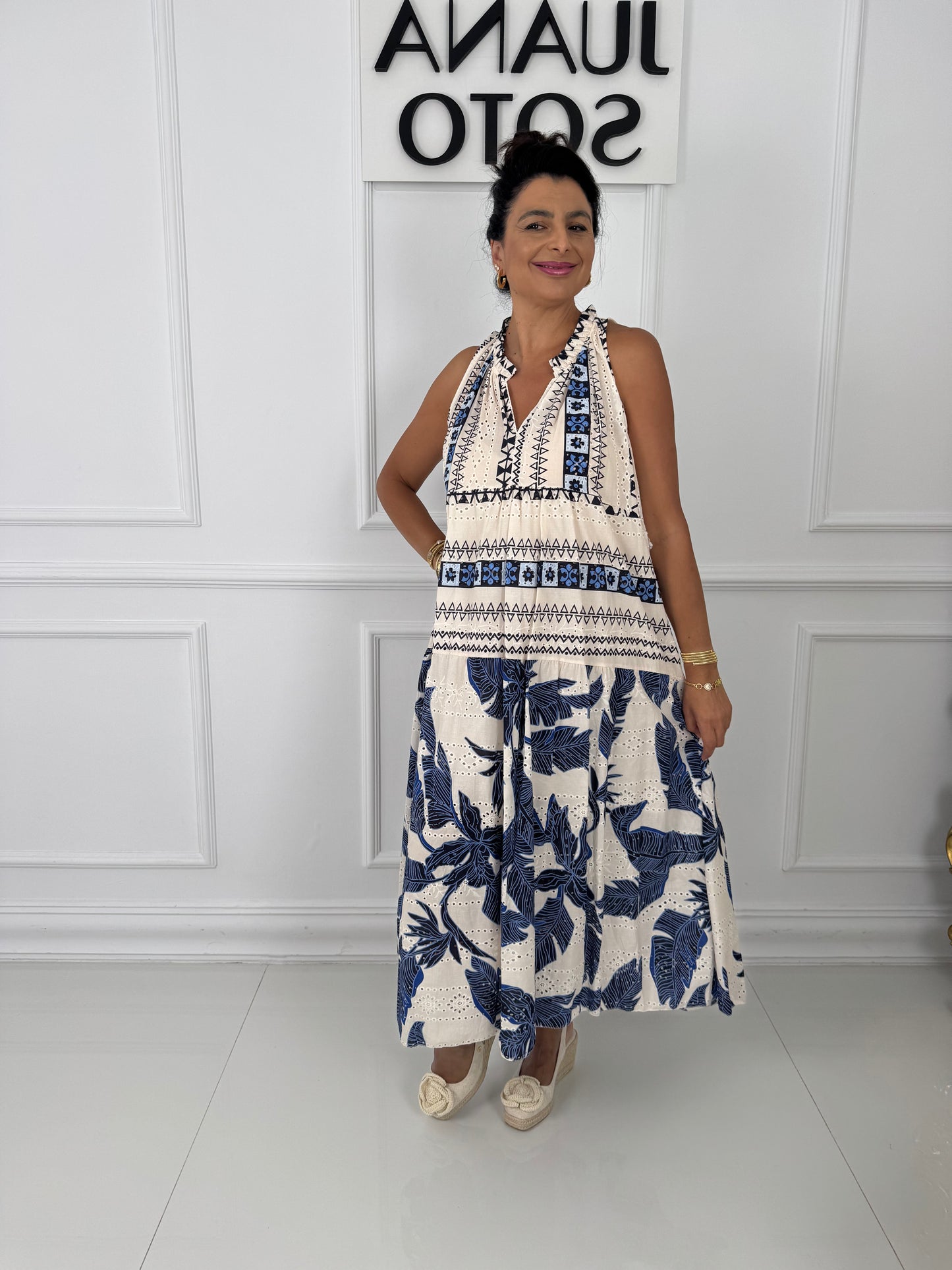 Vestido 32150 sin manga