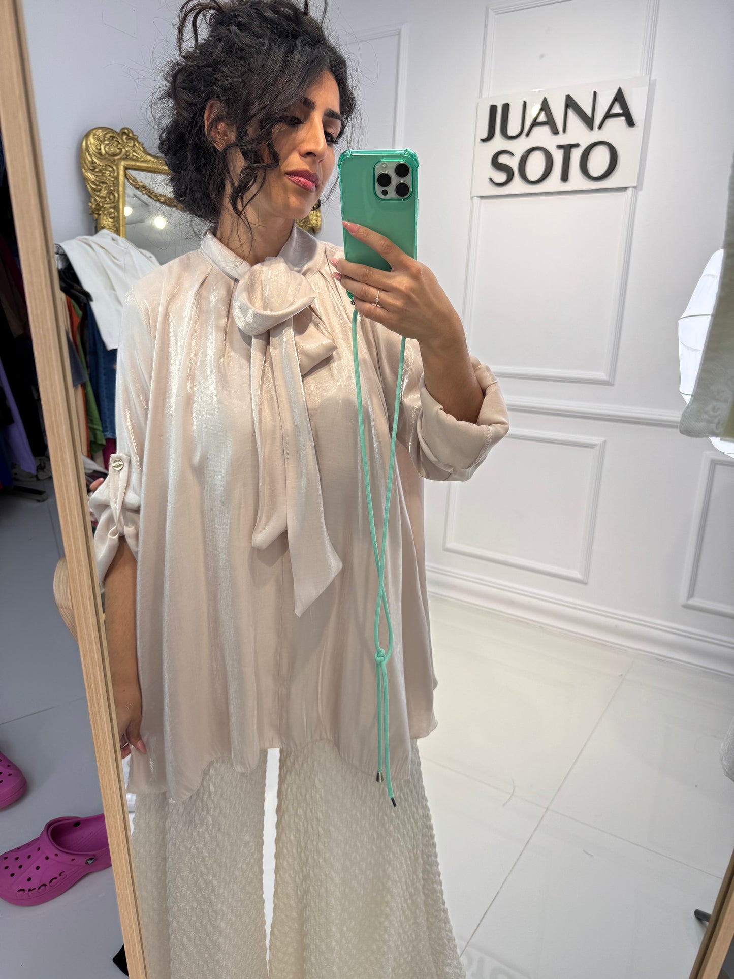 BLUSA barcelona brillo cristal
