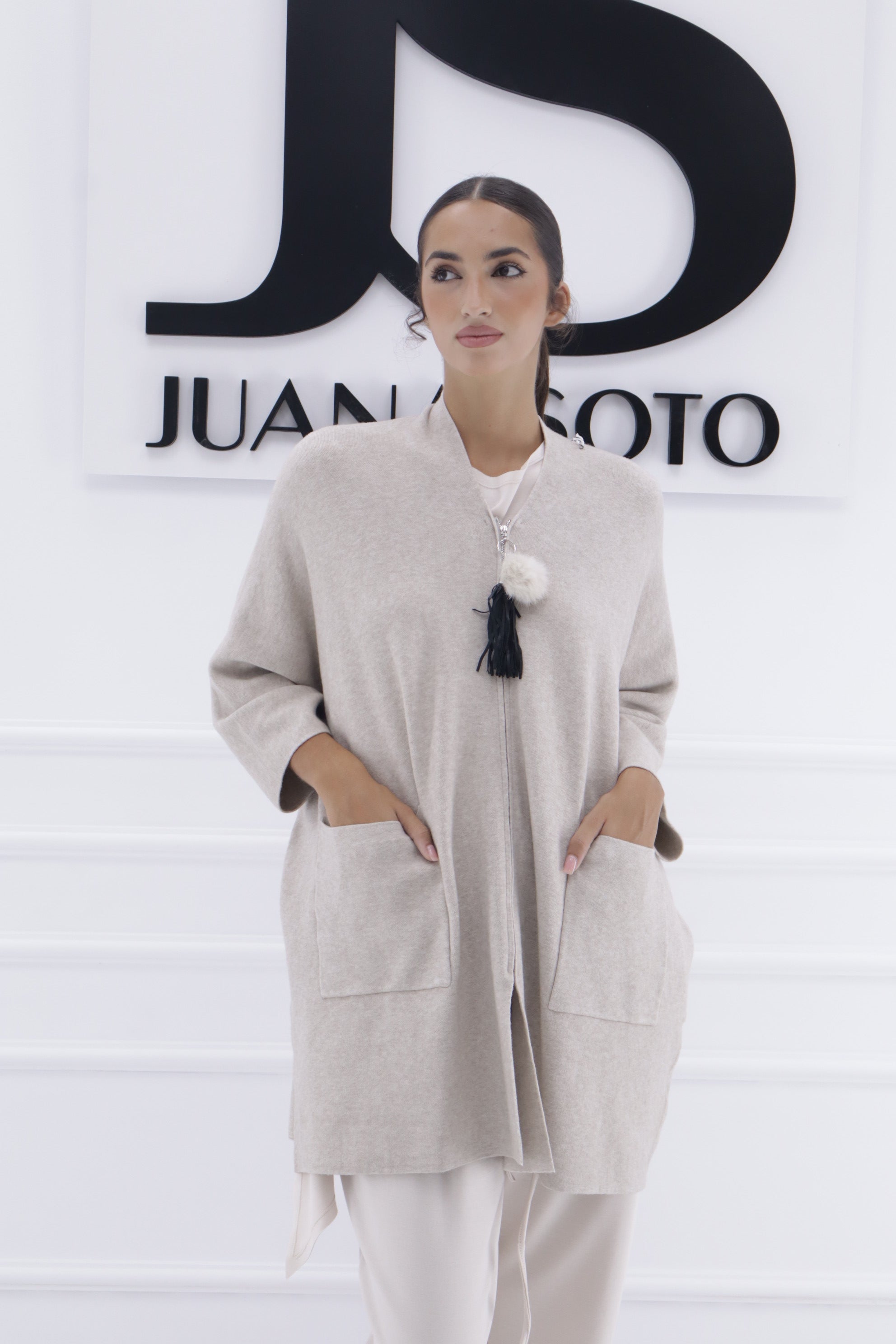 PONCHO CREMALLERA BORLON 70130