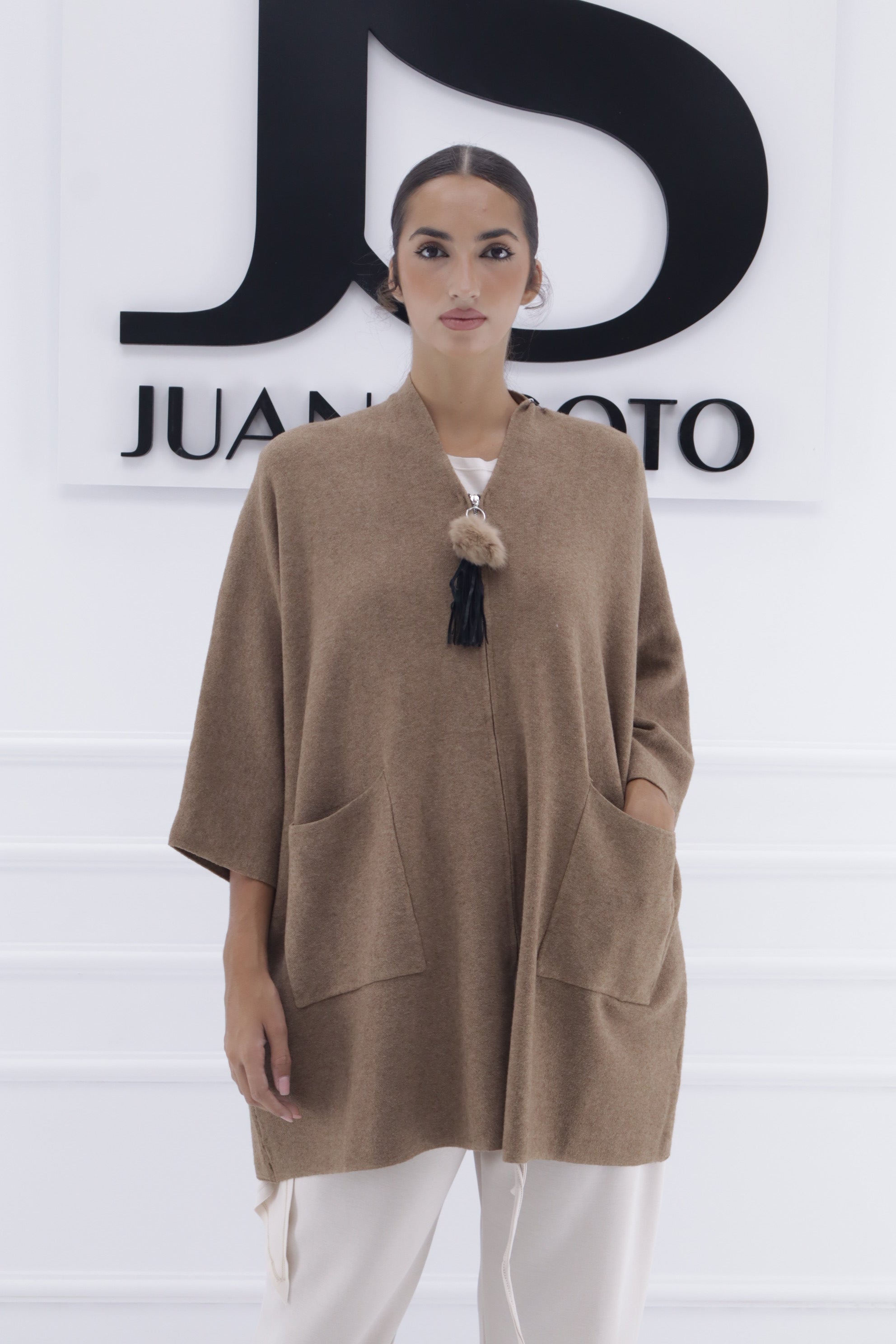 PONCHO CREMALLERA BORLON 70130