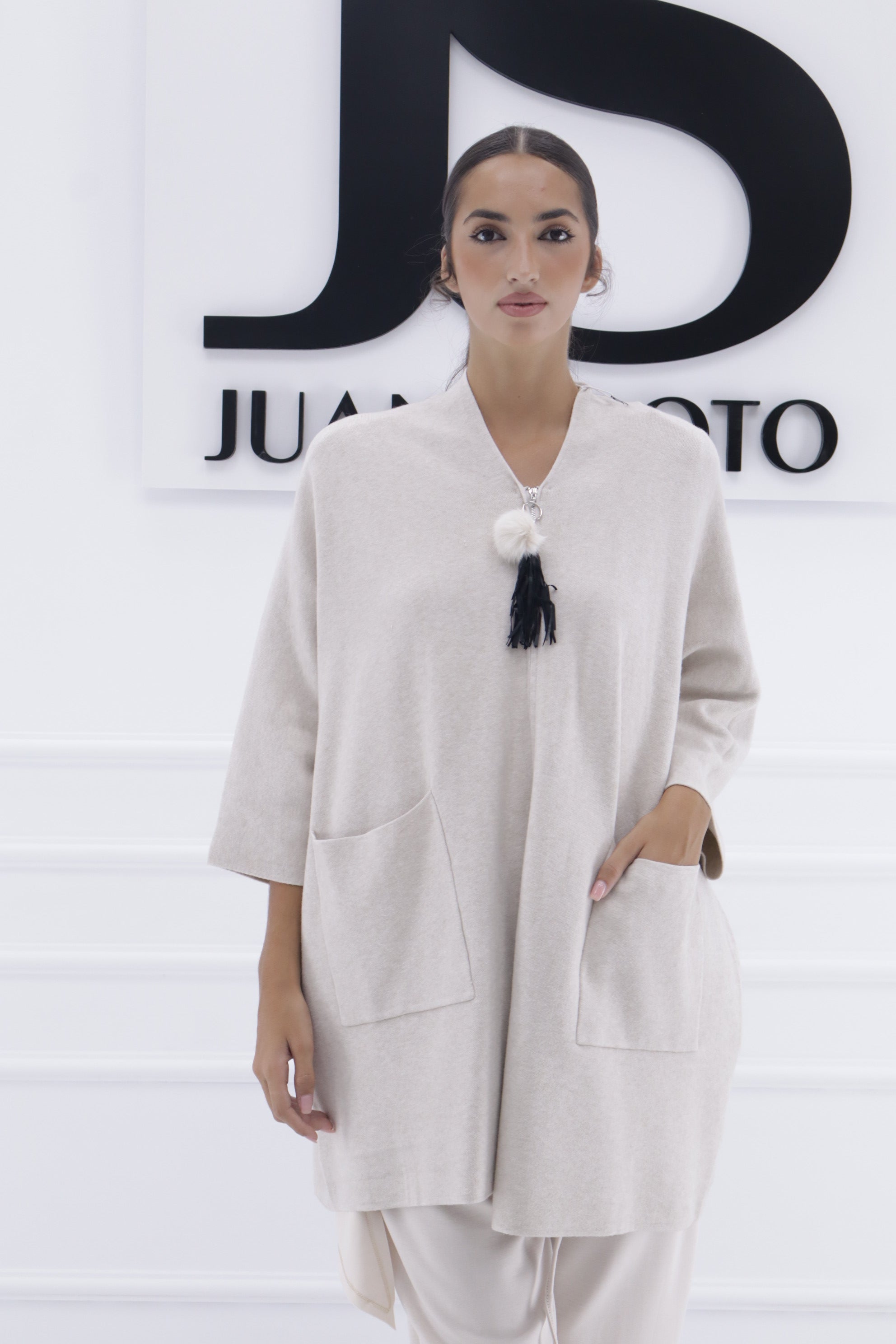 PONCHO CREMALLERA BORLON 70130