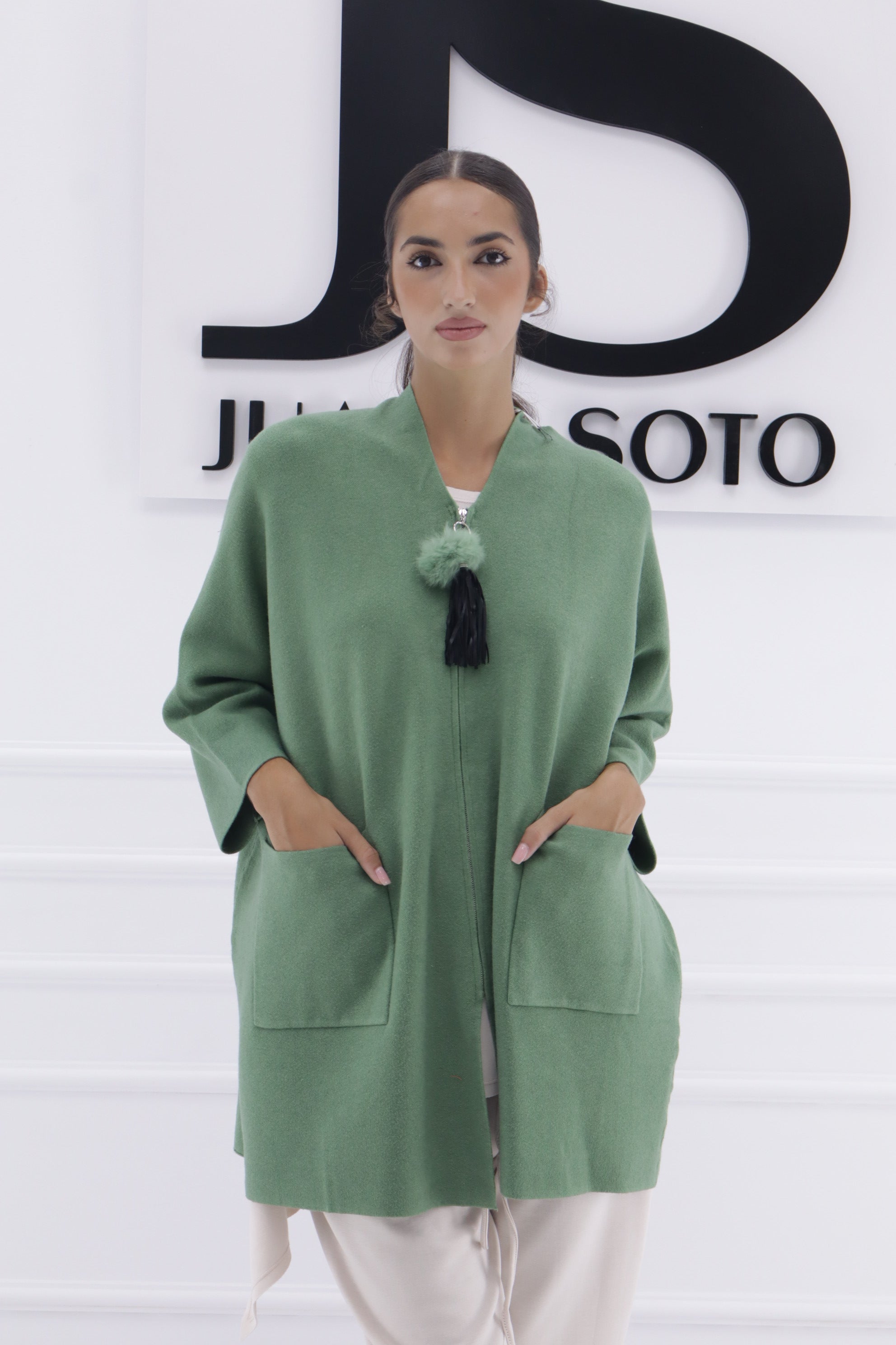 PONCHO CREMALLERA BORLON 70130