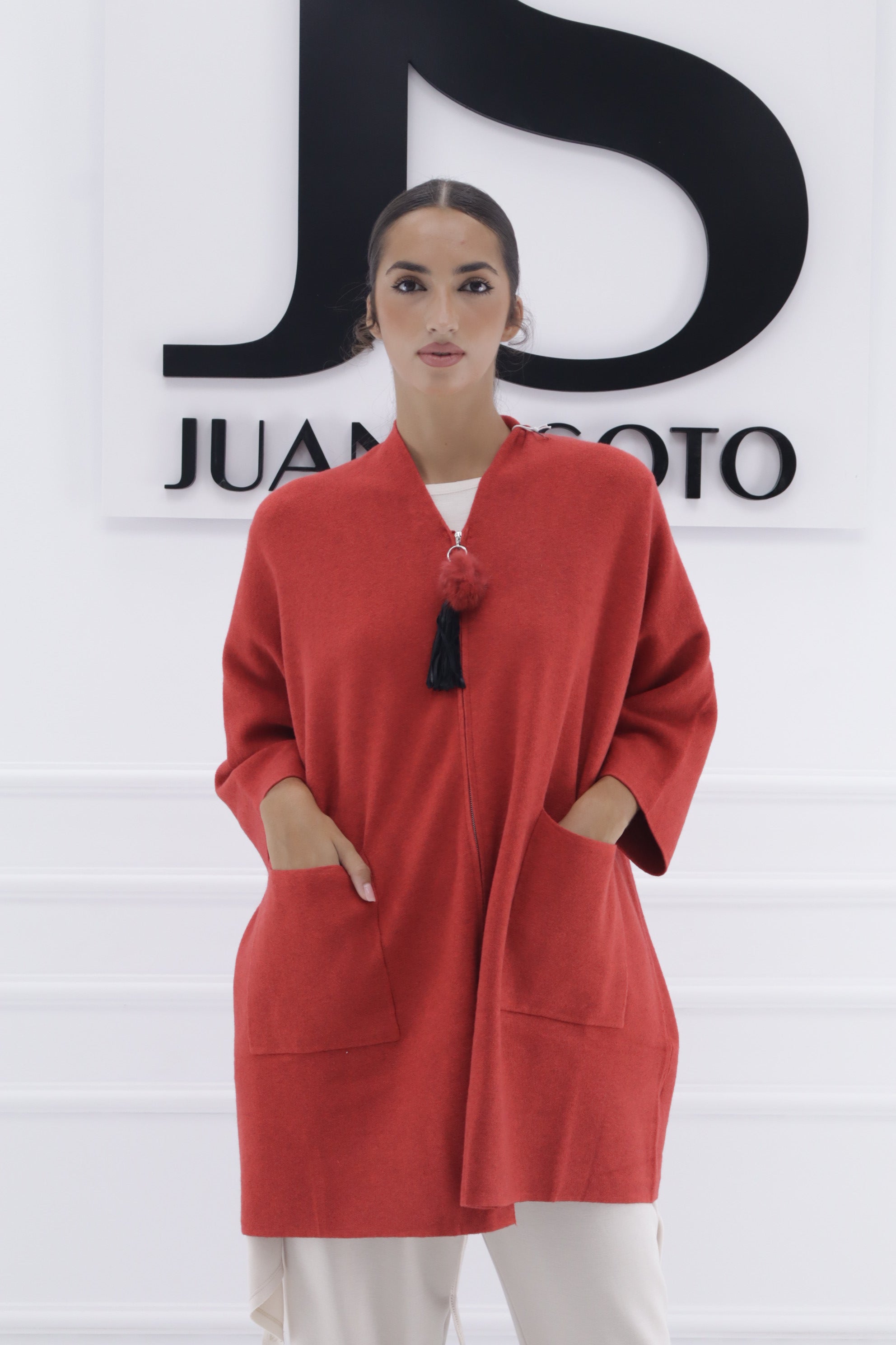 PONCHO CREMALLERA BORLON 70130