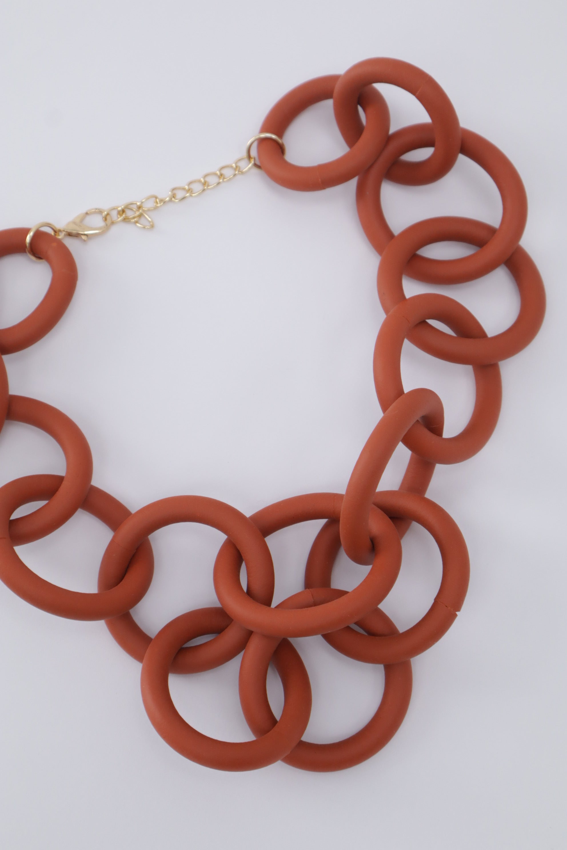 Gargantilla eslabones goma 54936