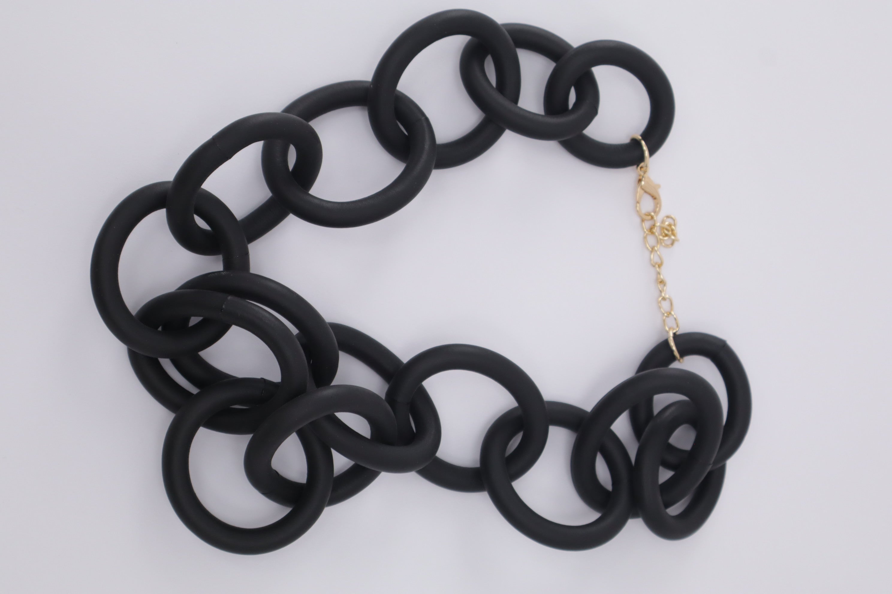 Gargantilla eslabones goma 54936