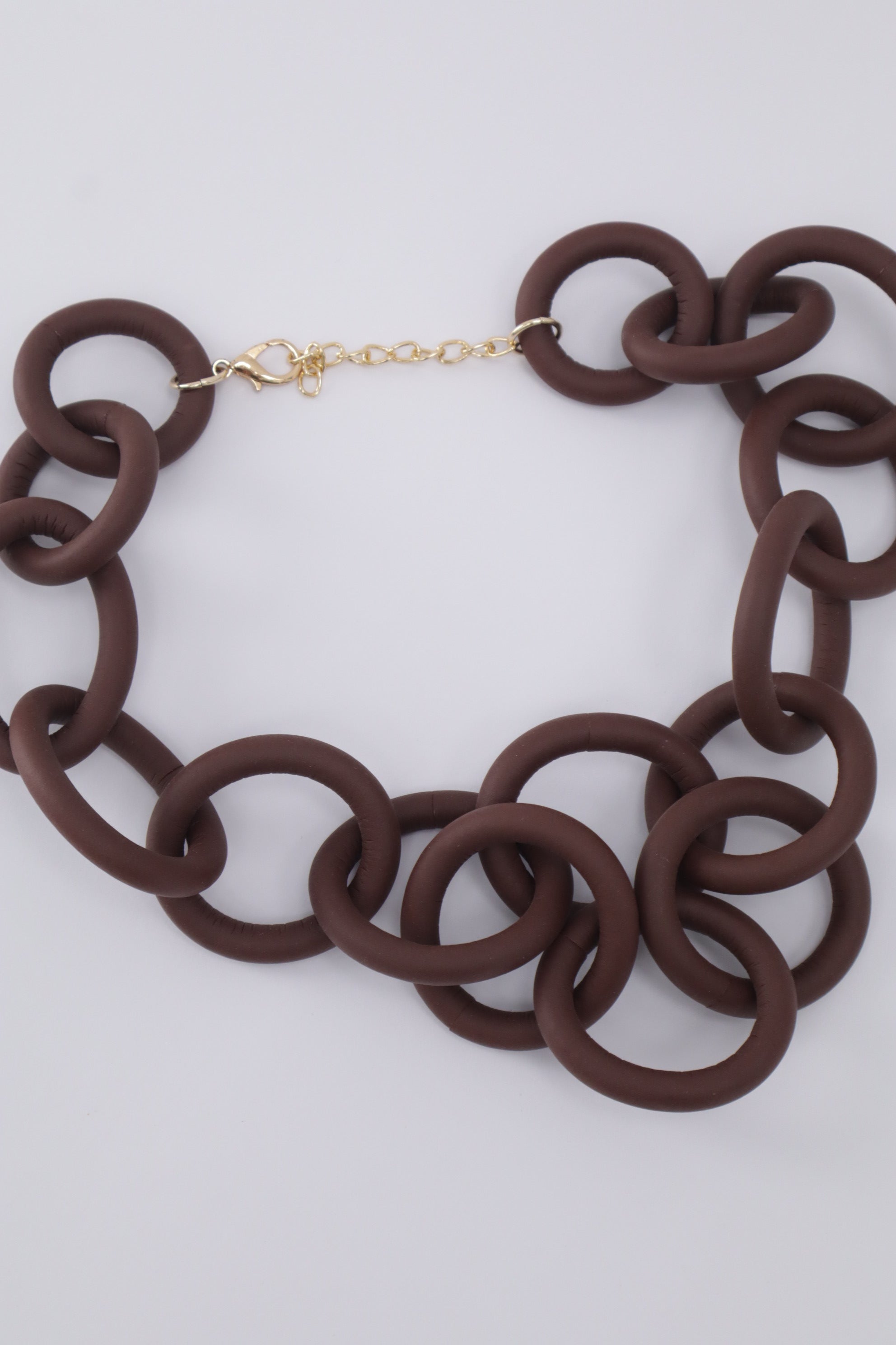 Gargantilla eslabones goma 54936