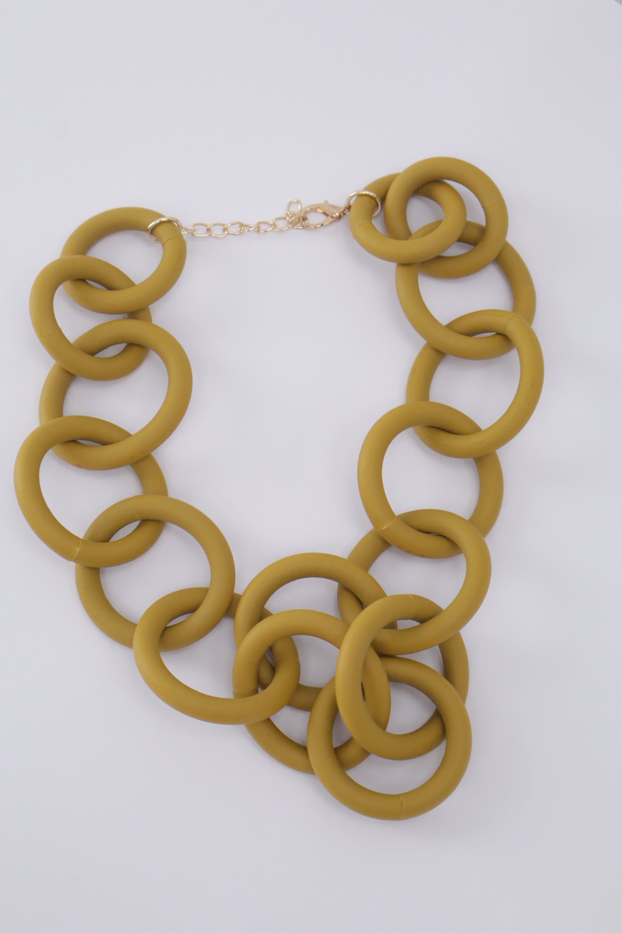 Gargantilla eslabones goma 54936