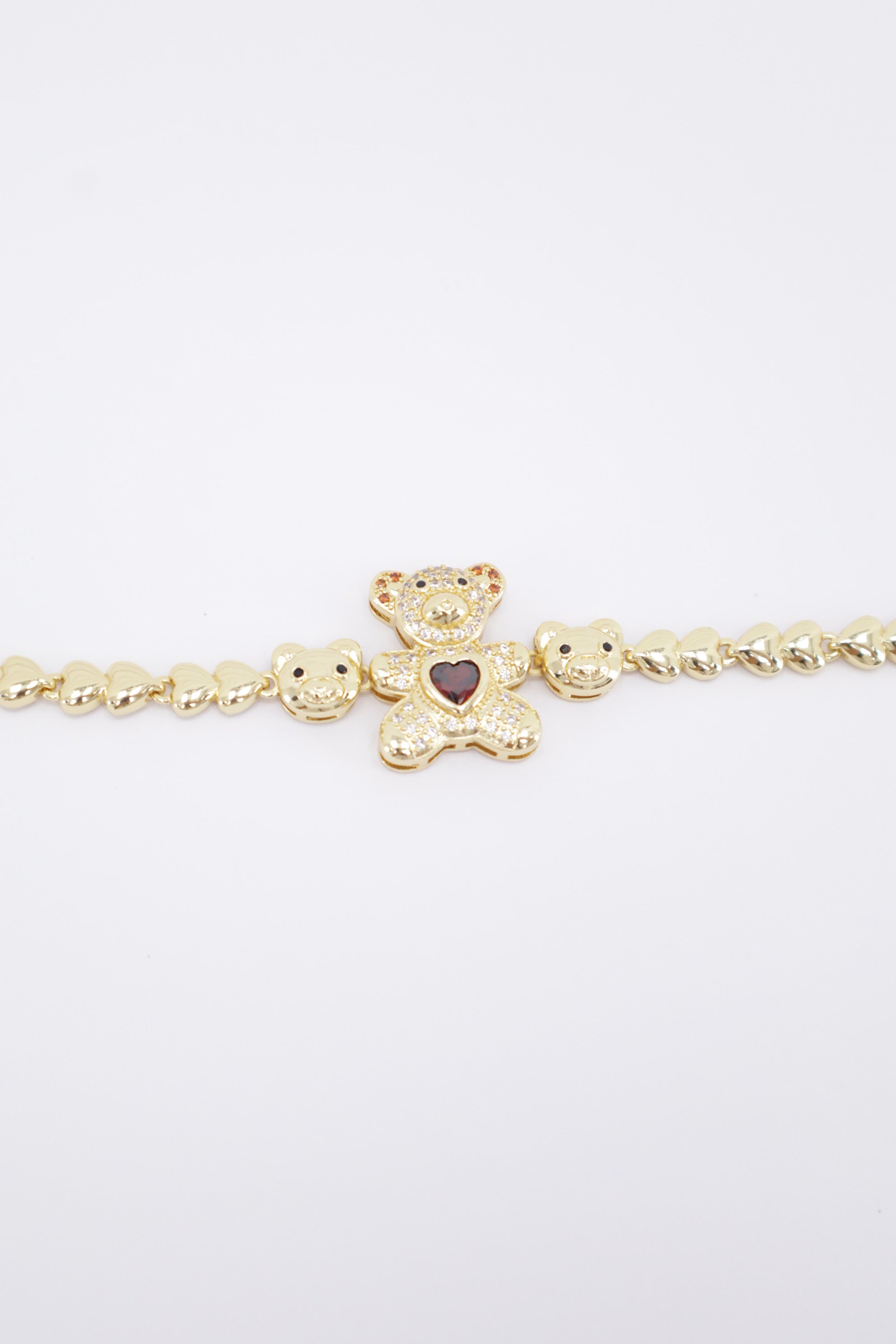 Pulsera oso barriga corazon
