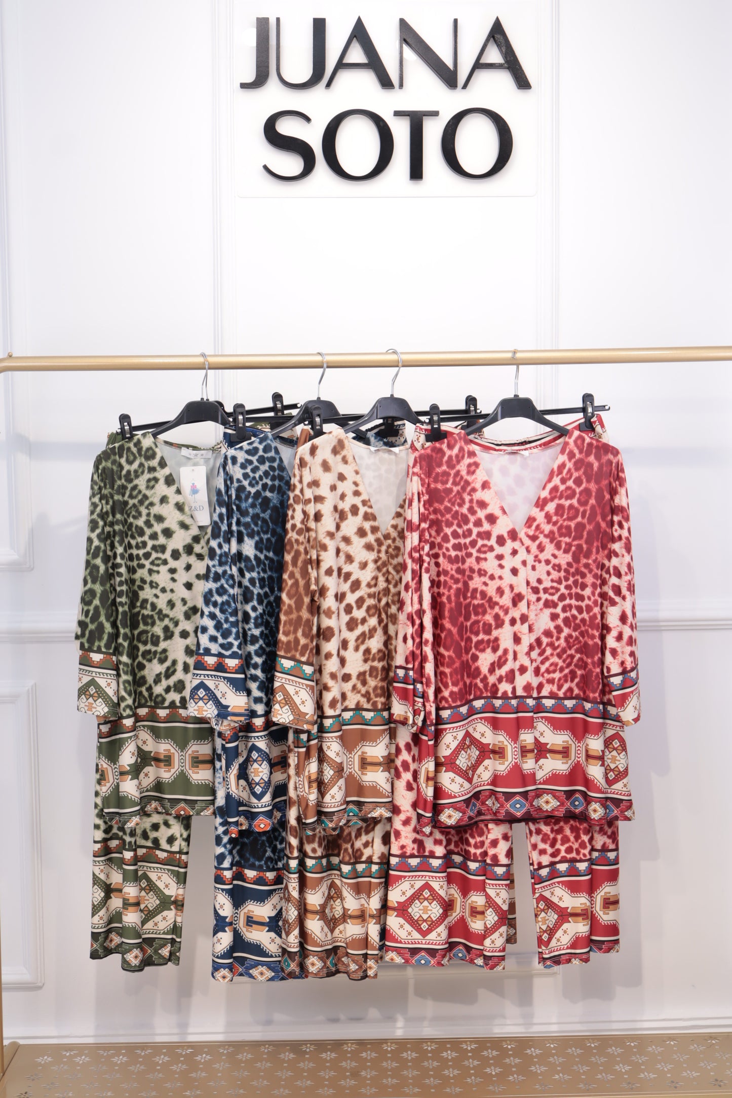 Conjunto print azteca 24872