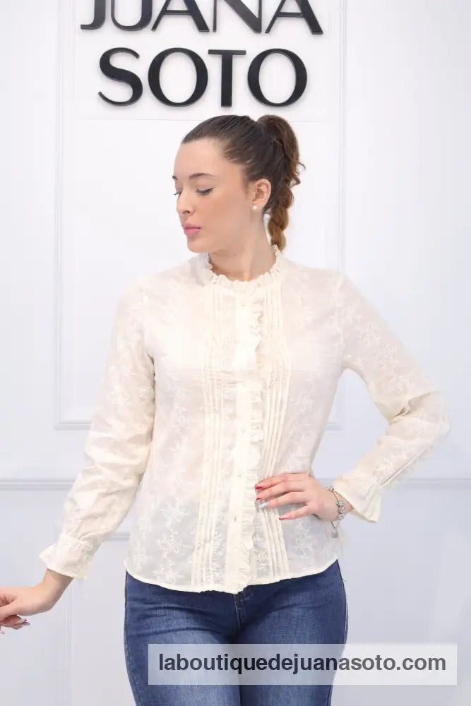Camisa 2362 S / BEIG