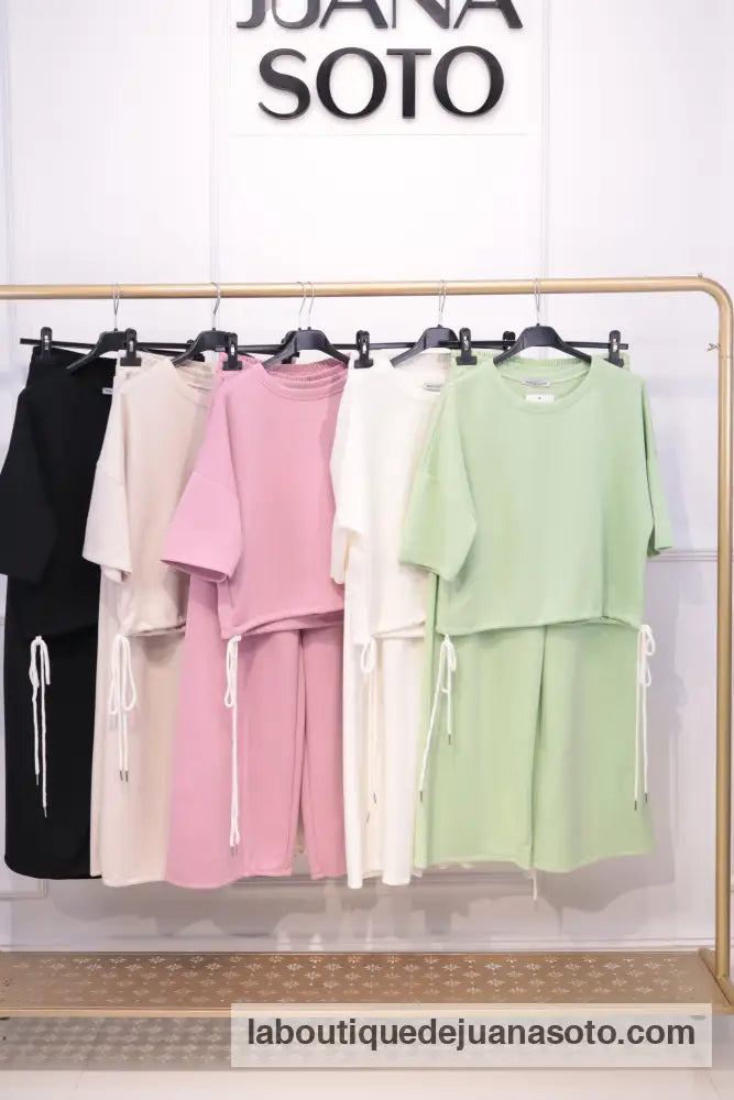 Chandal blusa nudos laterales 76693 BEIG