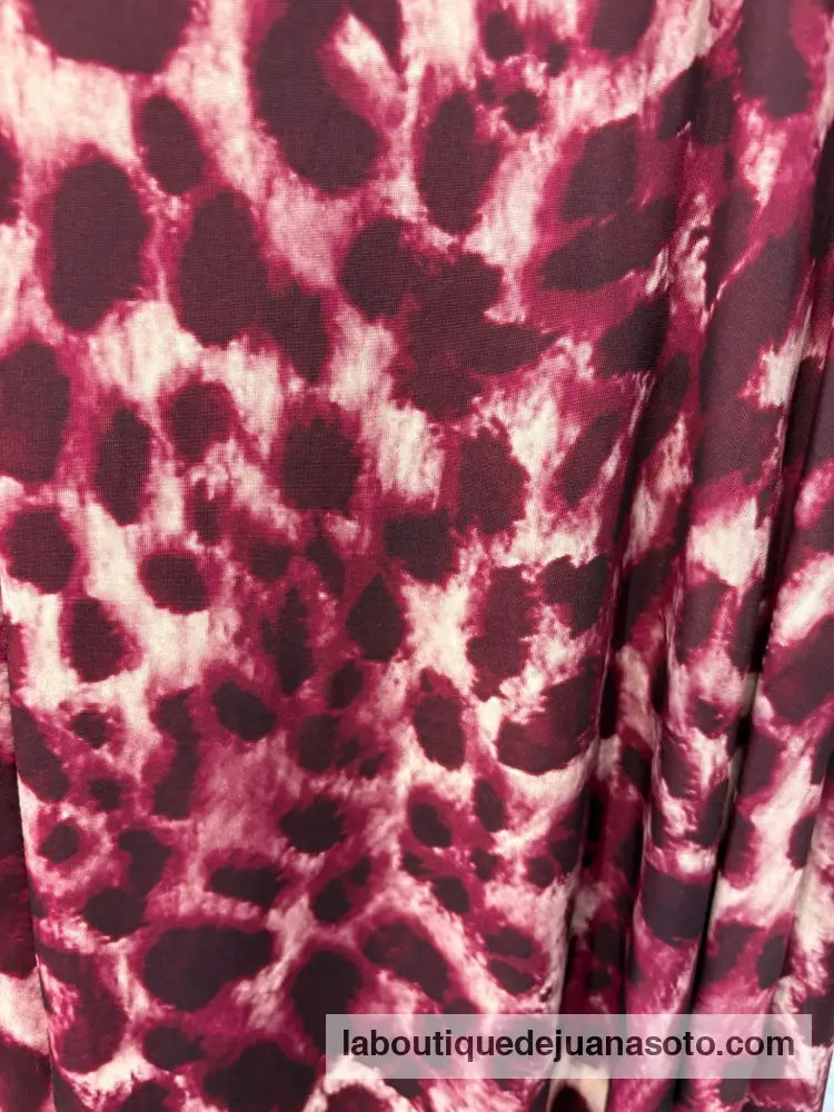 Falda punto licra s-24222 (animal print) BUGAMBILLA