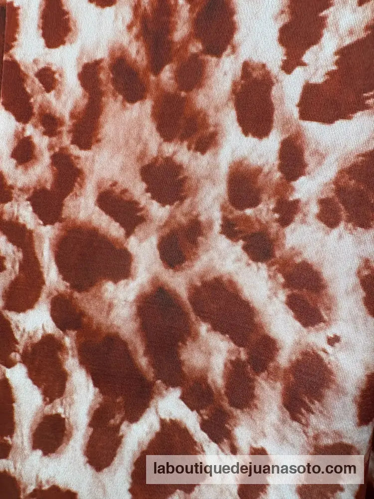 Falda punto licra s-24222 (animal print) CAZUELA