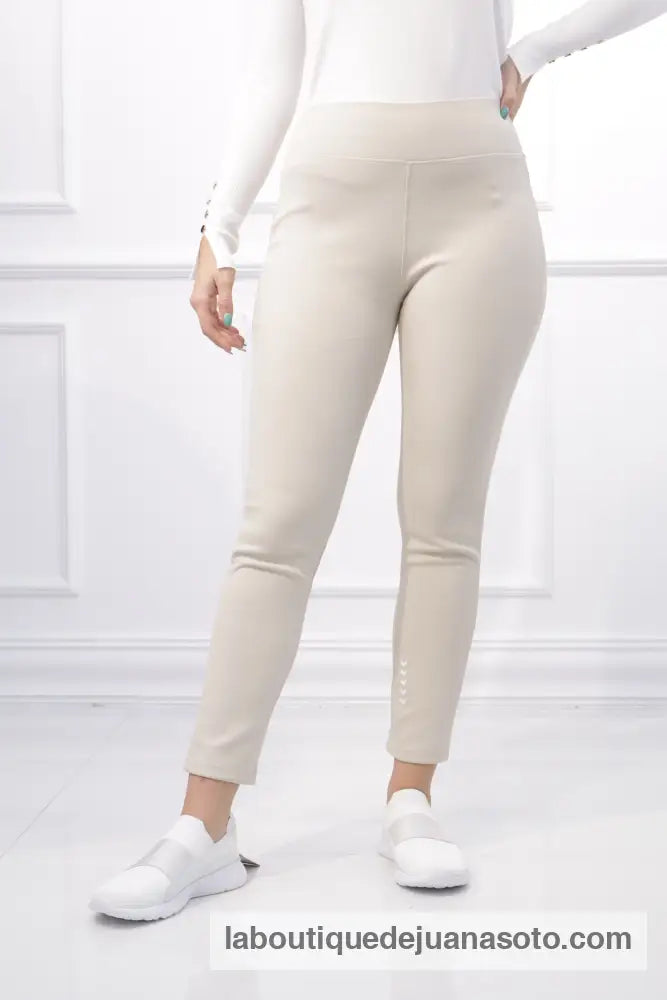 Leggings FZ9318 BEIG / S/M