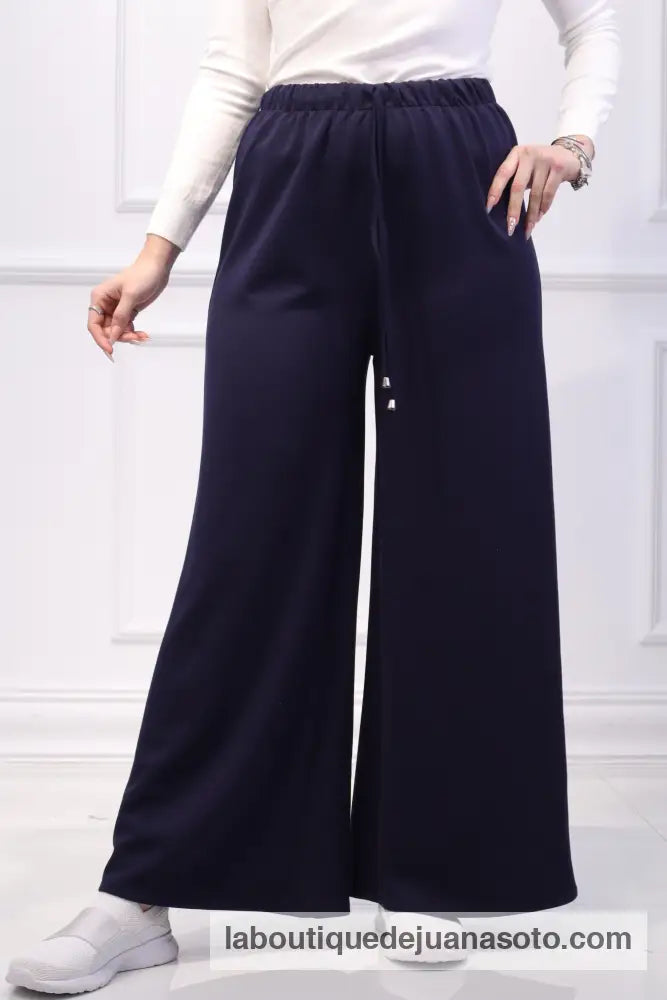 Pantalon básico AZUL MARINO