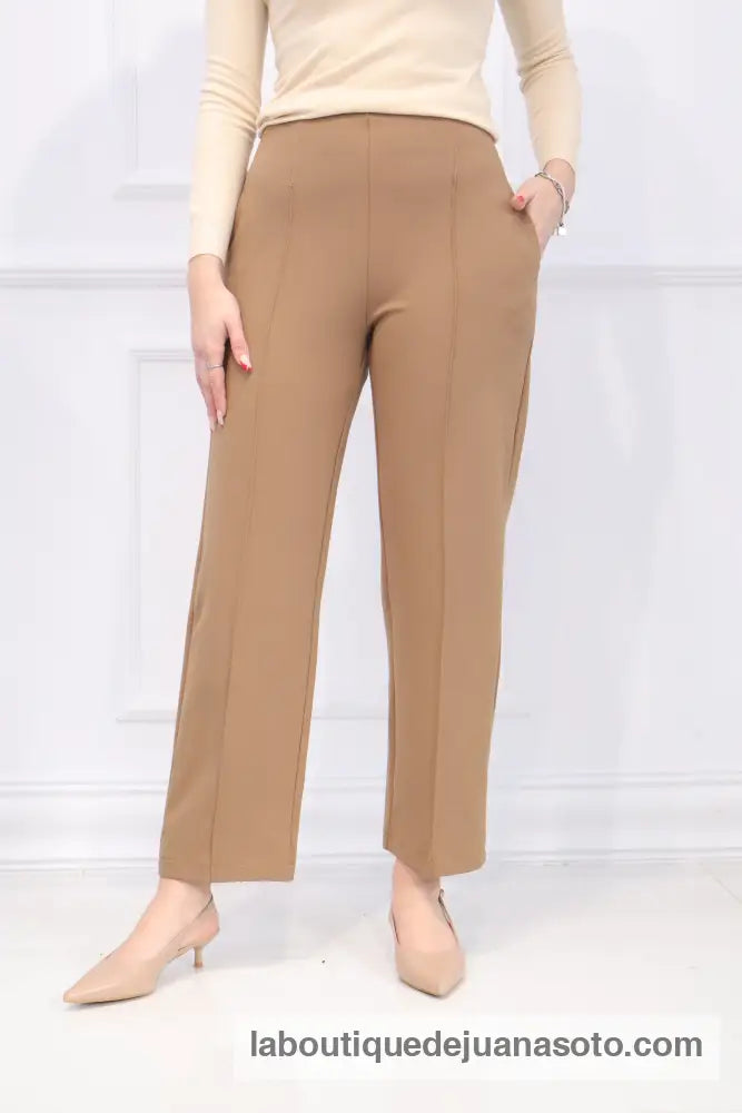 Pantalon DUTTI 8302505 CAMEL / S