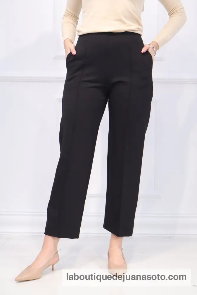 Pantalon DUTTI 8302505 NEGRO / S