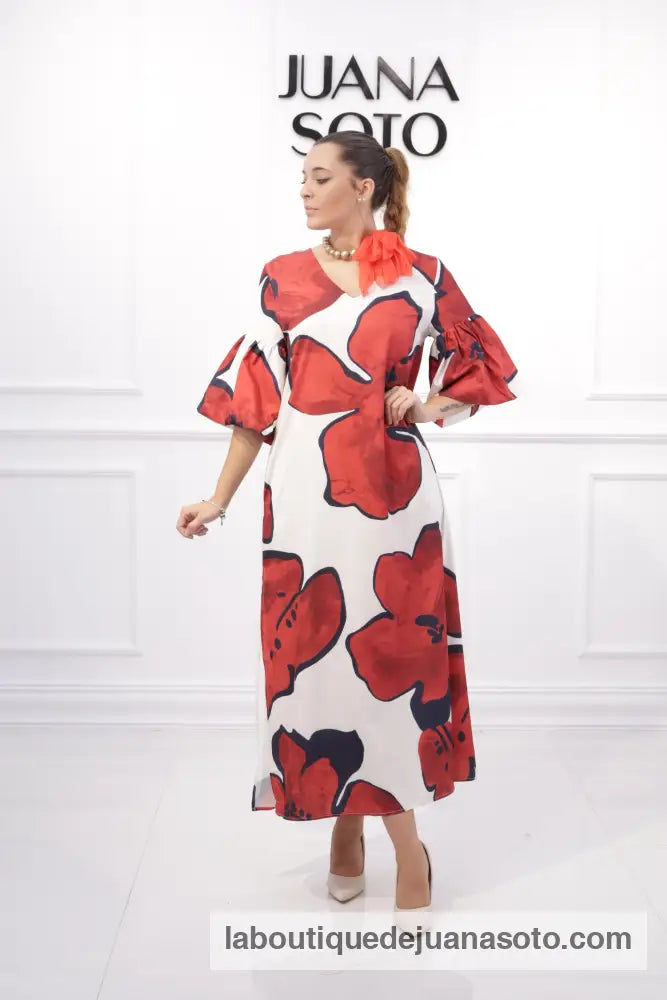 Vestido MR-21794 ROJO / S