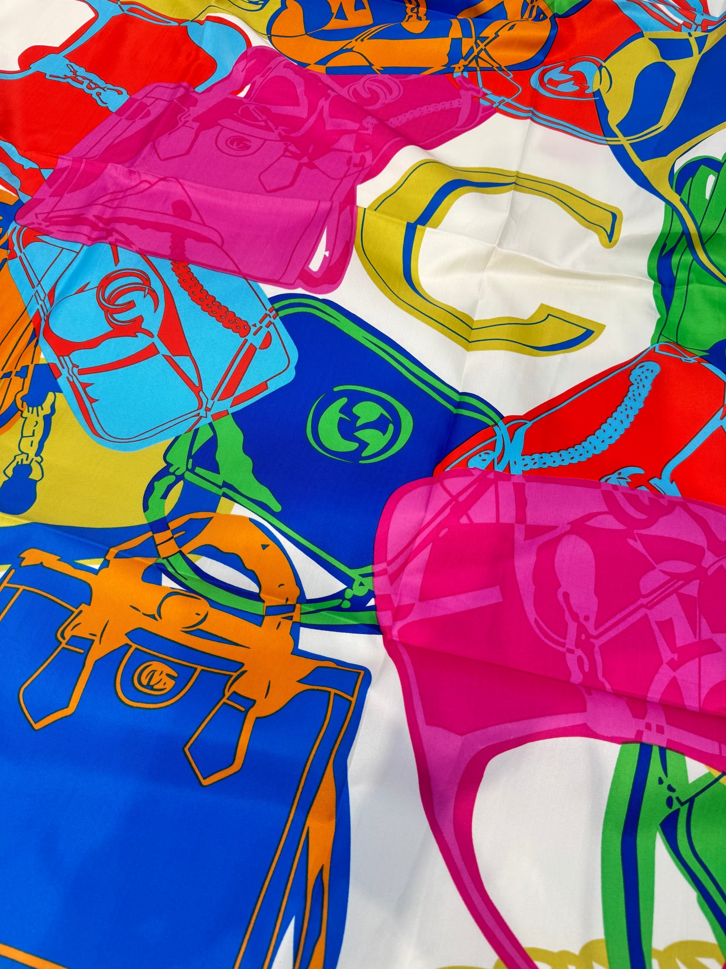 Pañuelo f69 bolsos multicolor