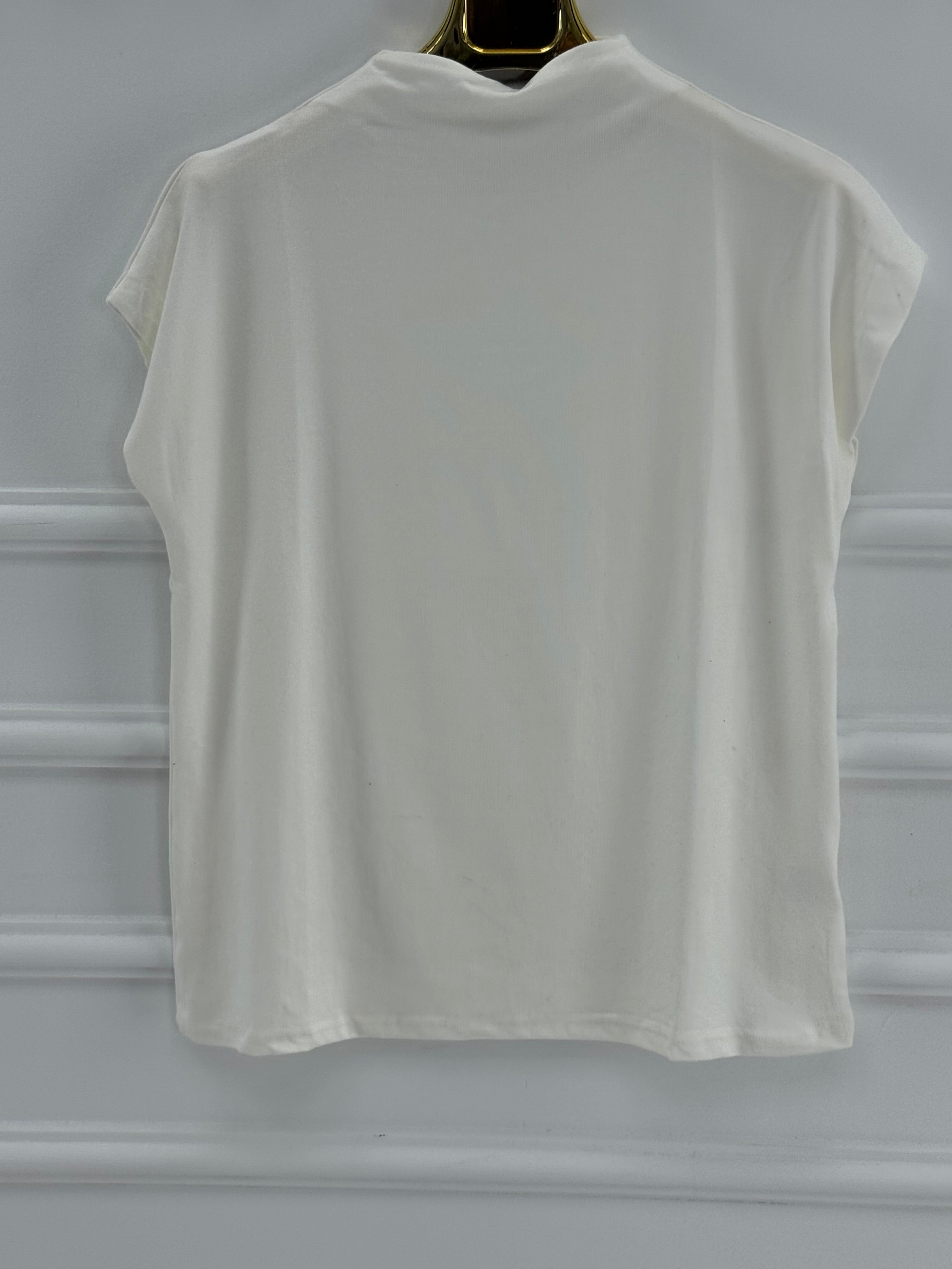 Camiseta cuello perkins