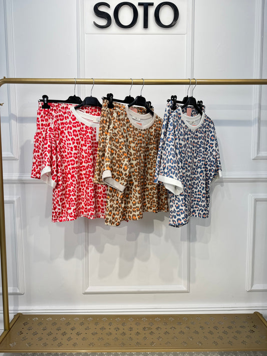 Conjunto animal print 37255