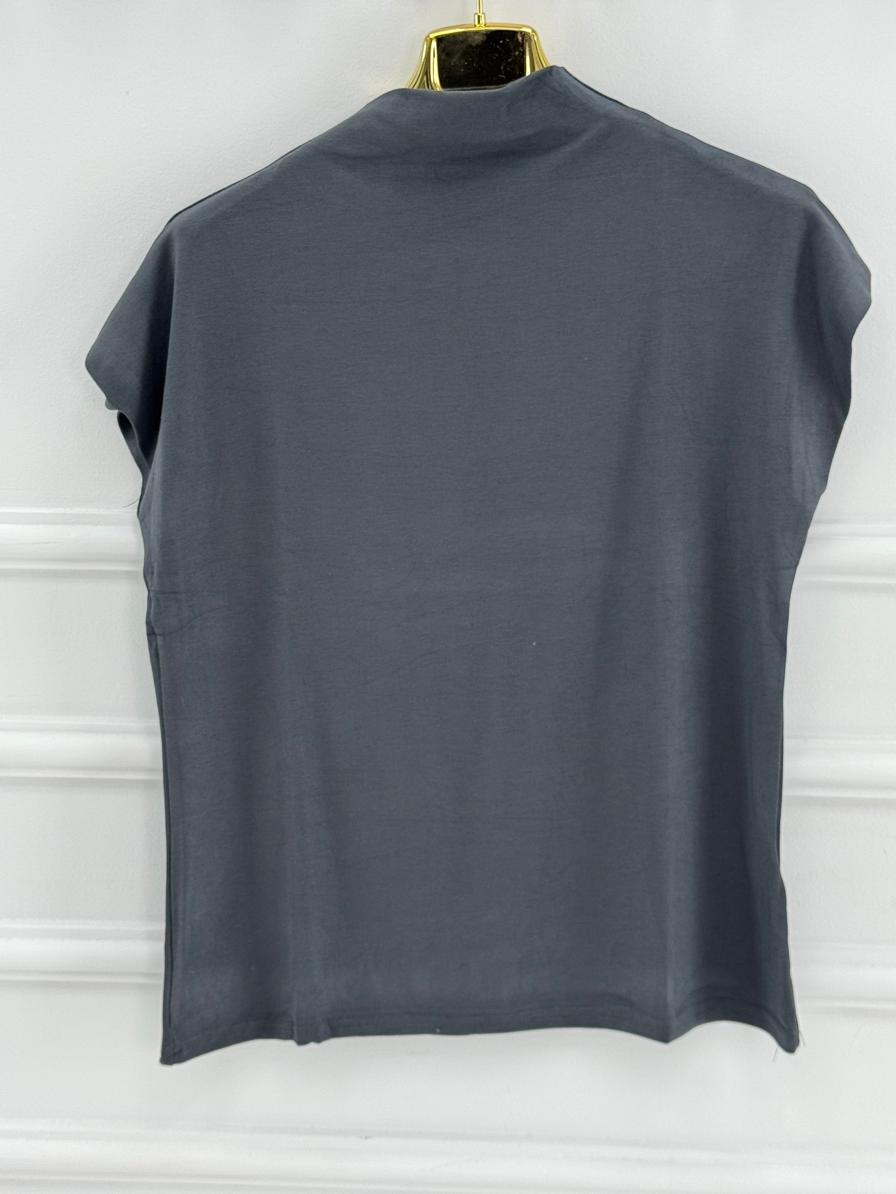 Camiseta cuello perkins