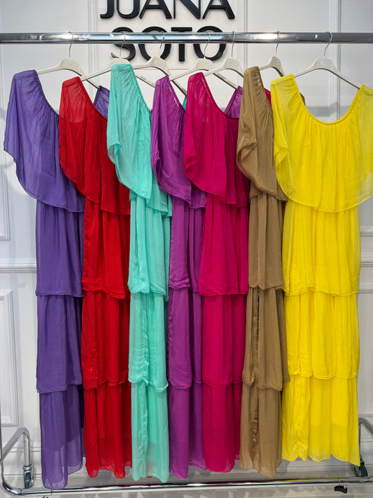 Vestido 66319(volantes)