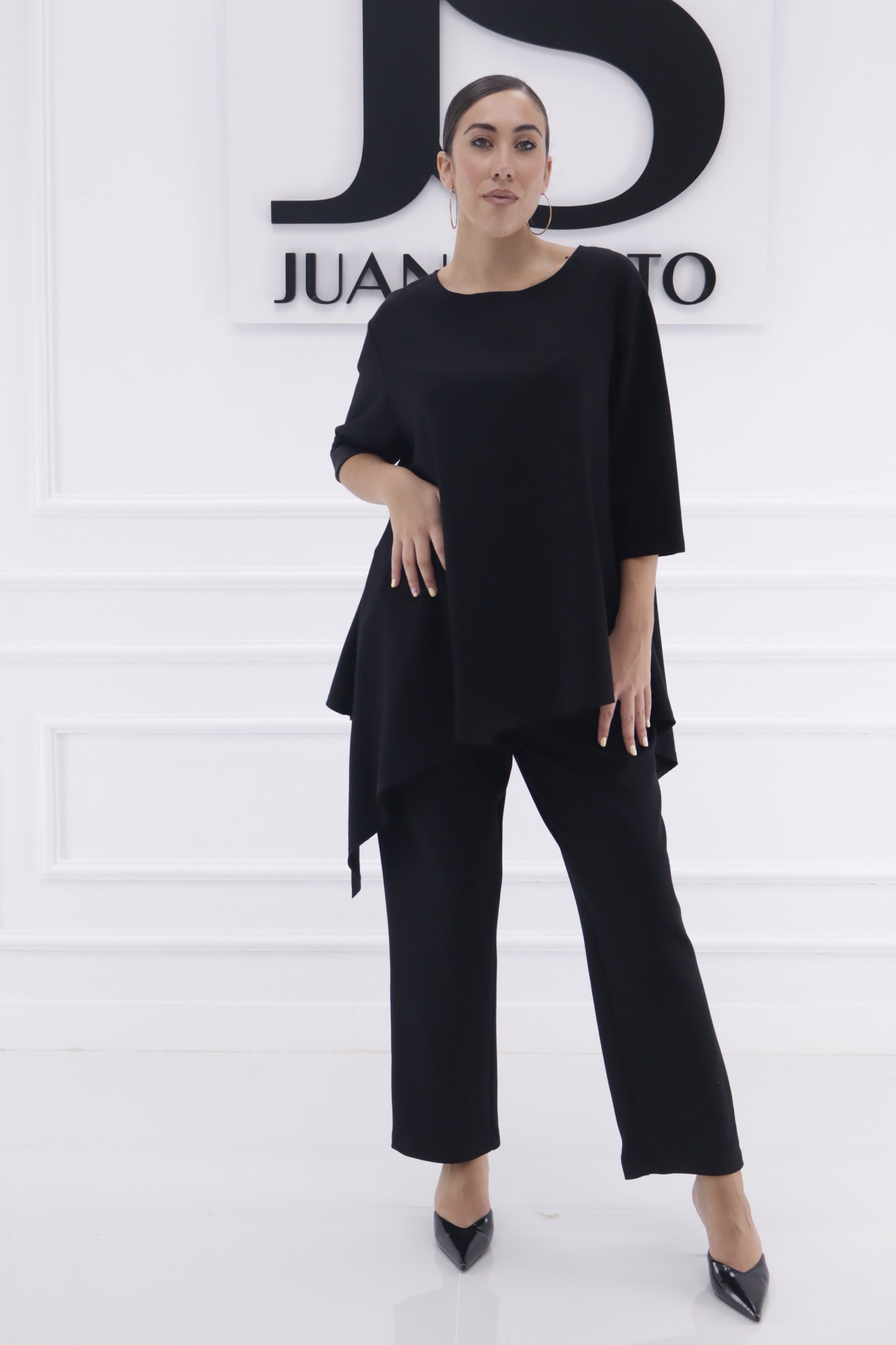 Conjunto básico talla grande LS1163