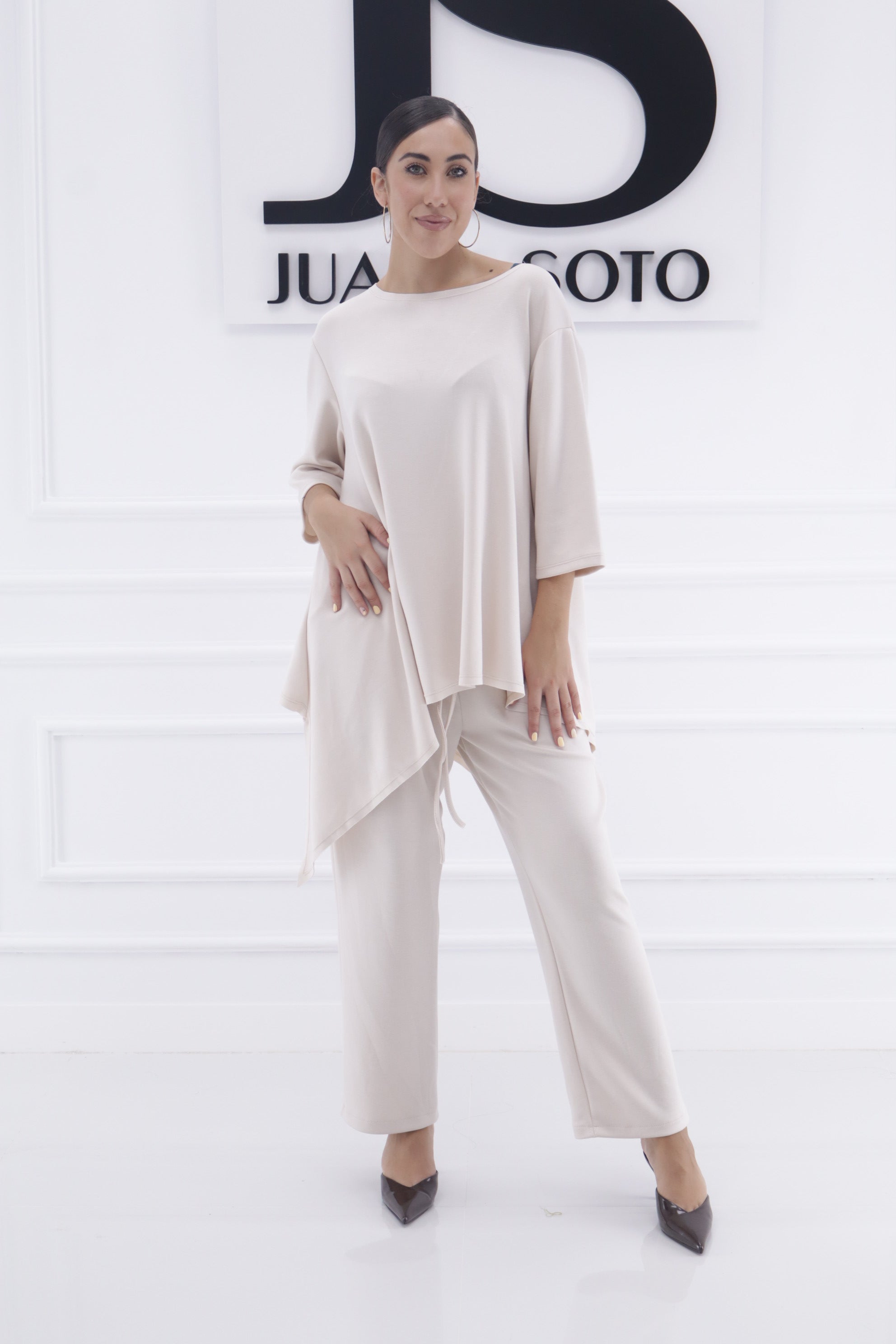 Conjunto básico talla grande LS1163