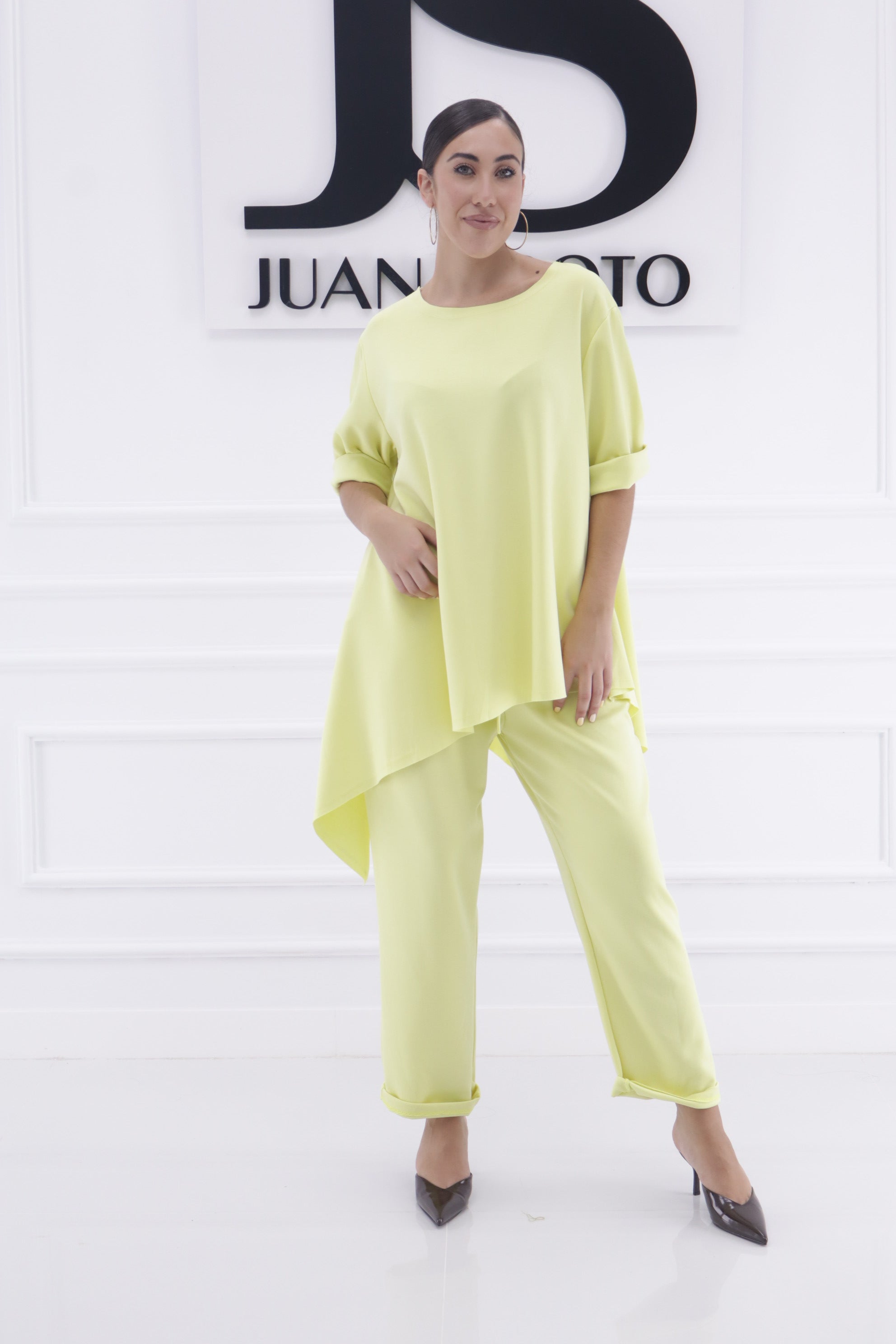 Conjunto básico talla grande LS1163