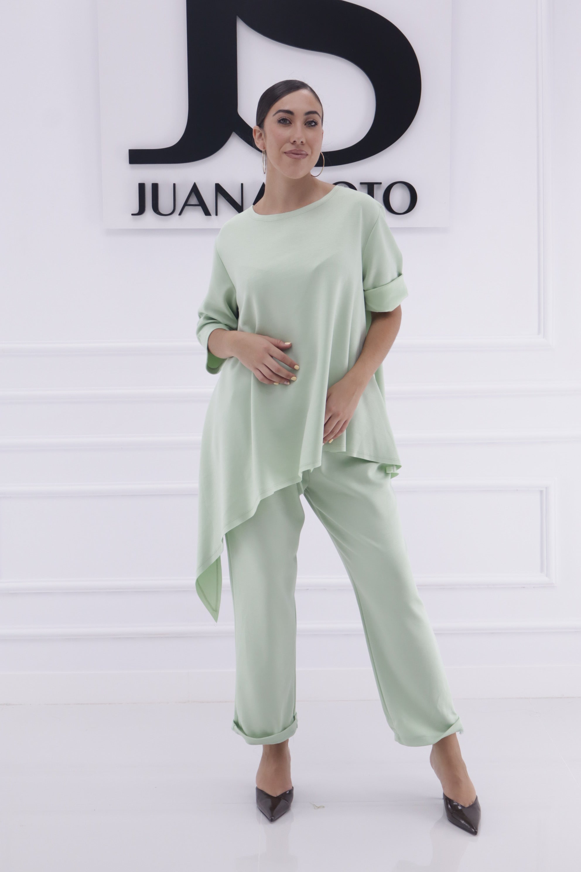 Conjunto básico talla grande LS1163