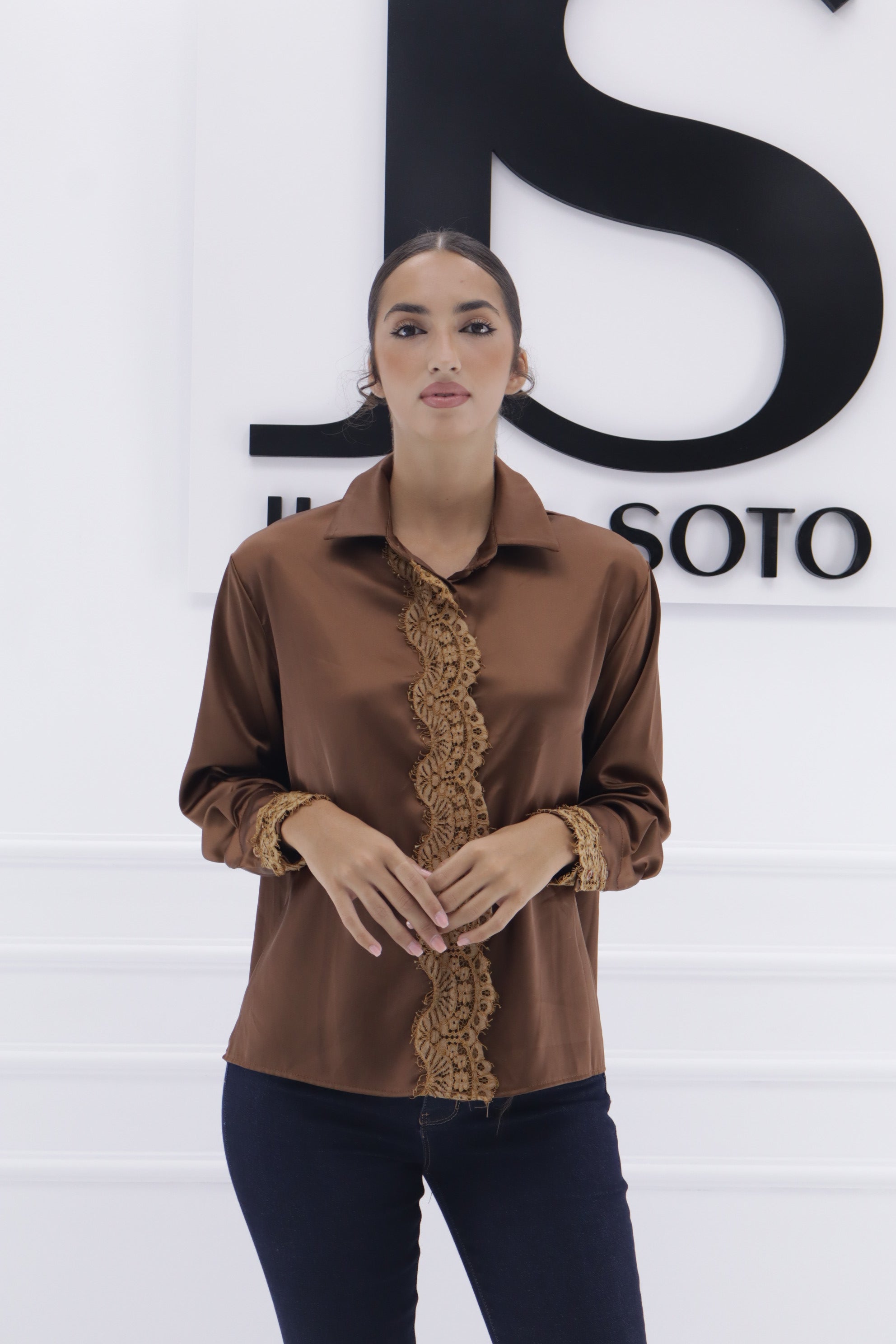 Blusa raso encage 4174