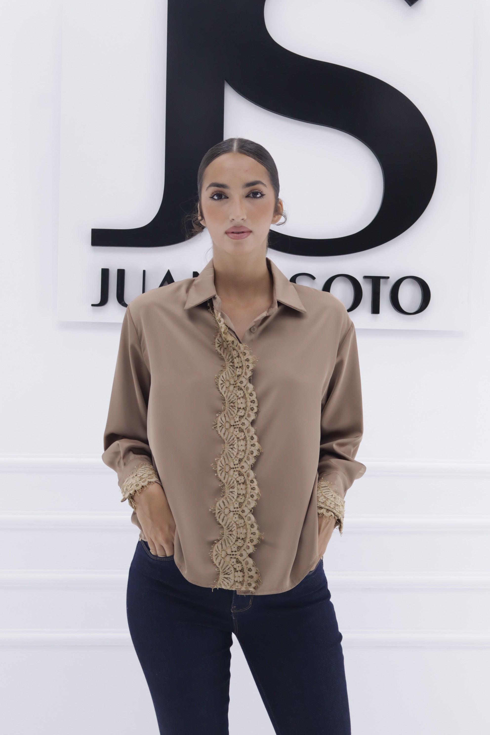Blusa raso encage 4174