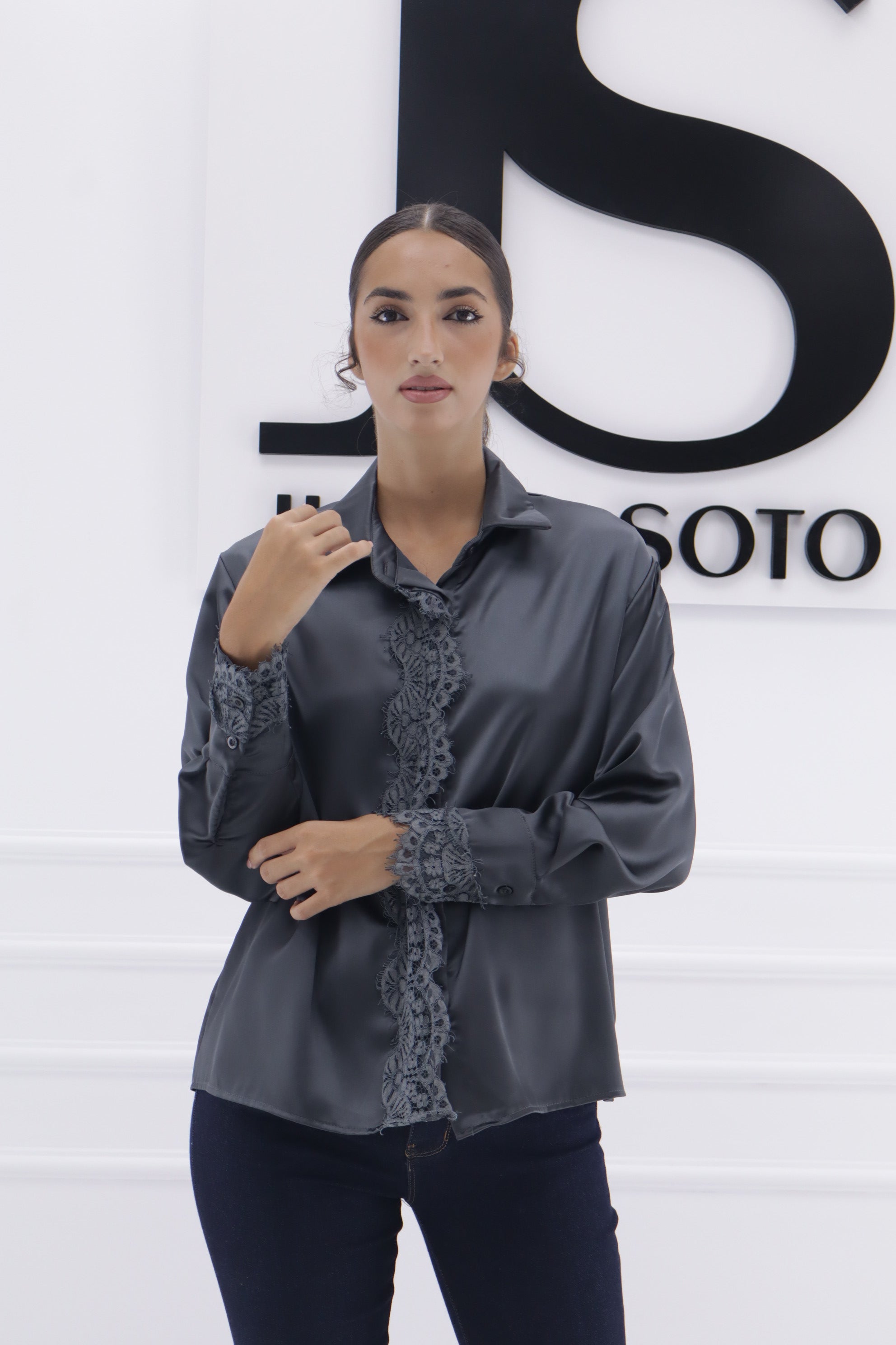 Blusa raso encage 4174