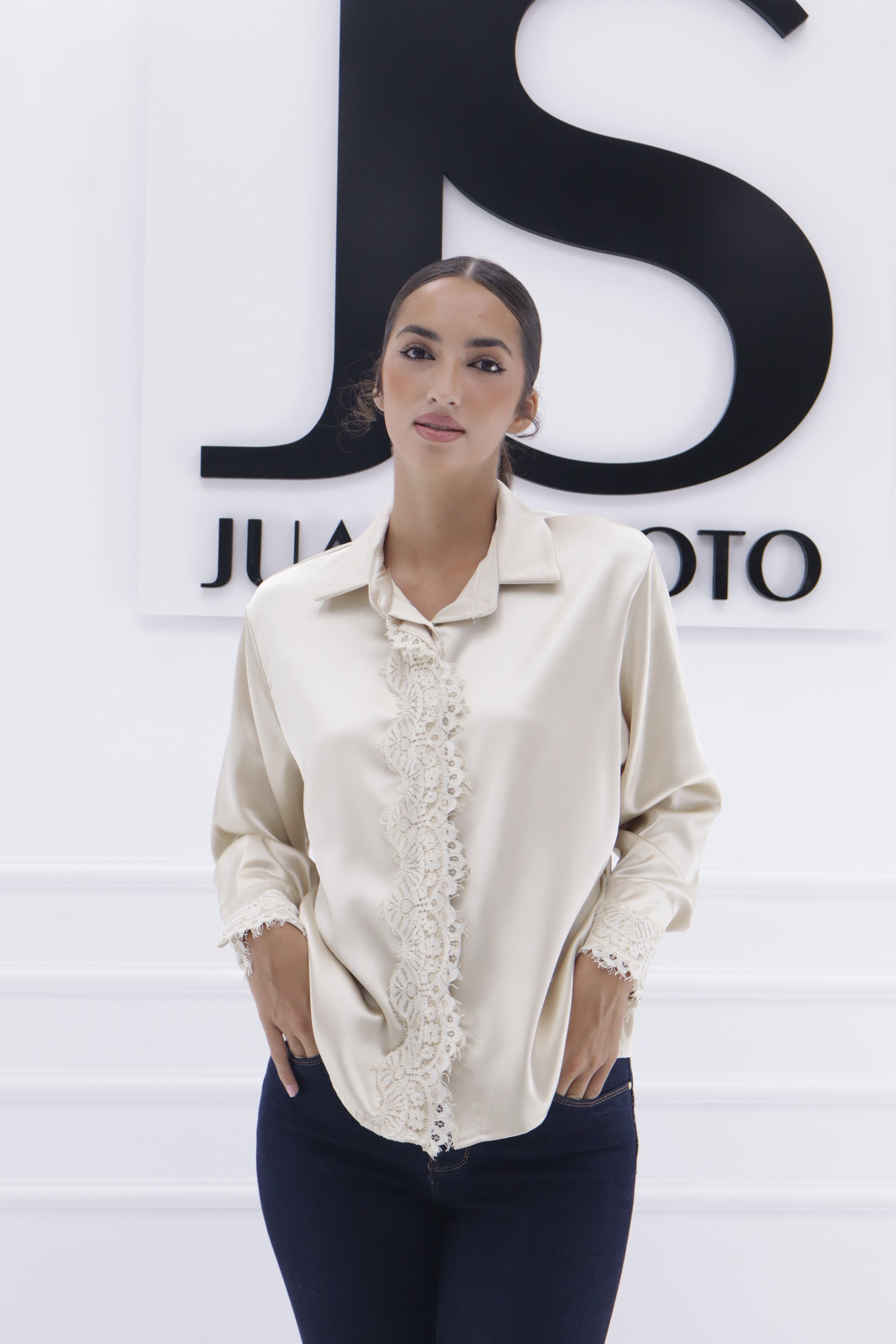 Blusa raso encage 4174