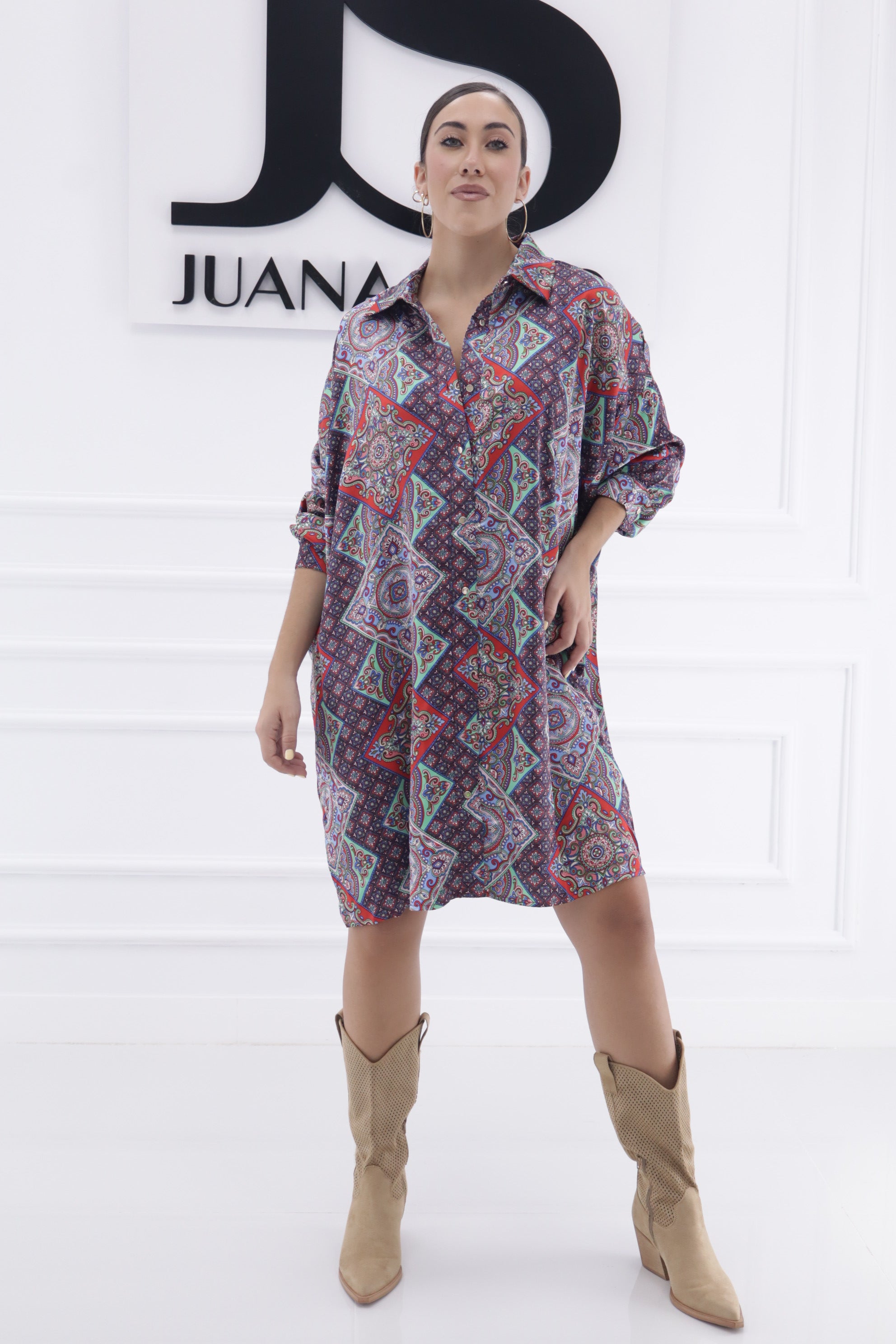 vestido mosaico 8311509