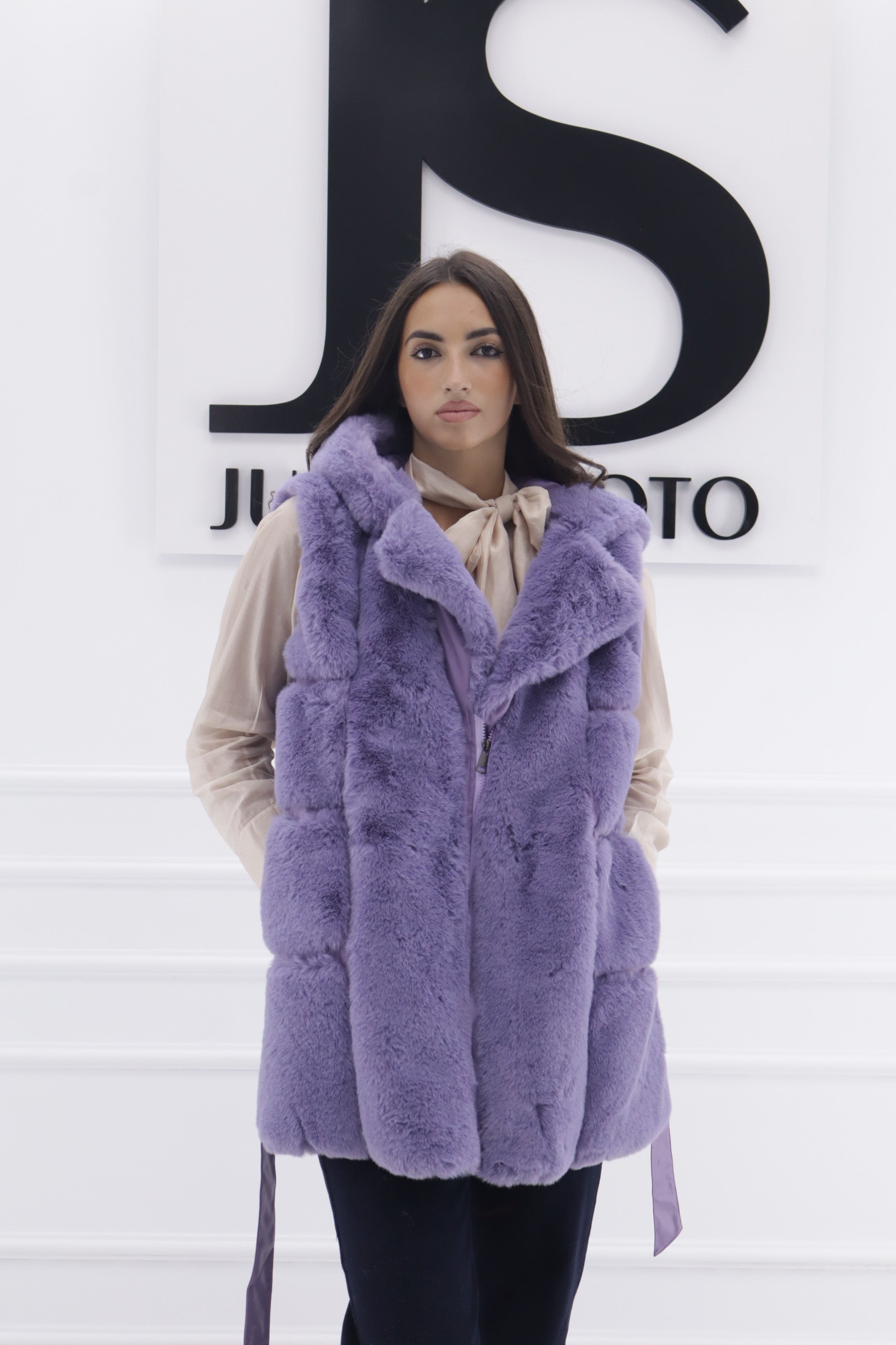 Chaleco pelo cremallera 80132cx