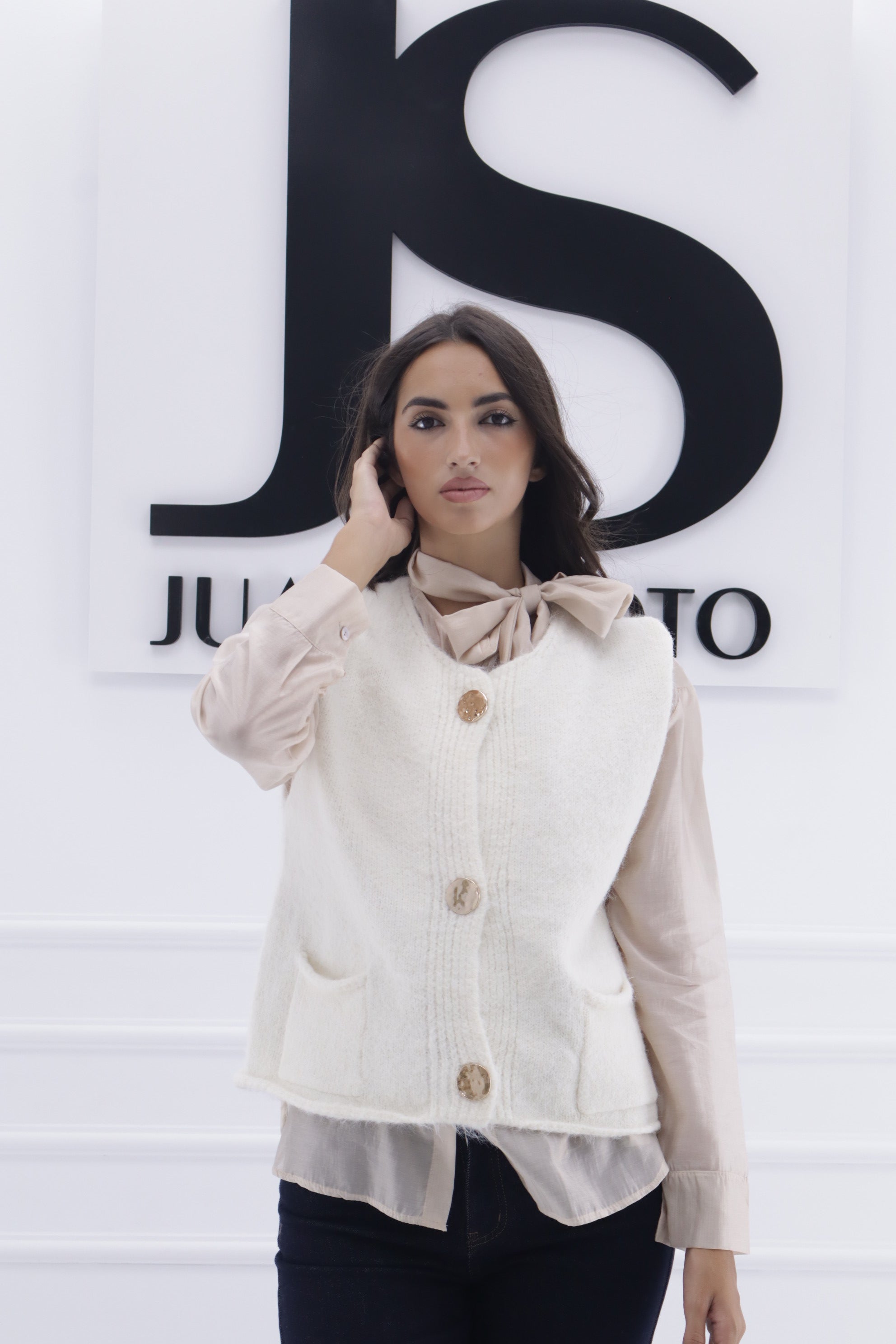 Chaleco lana 8506
