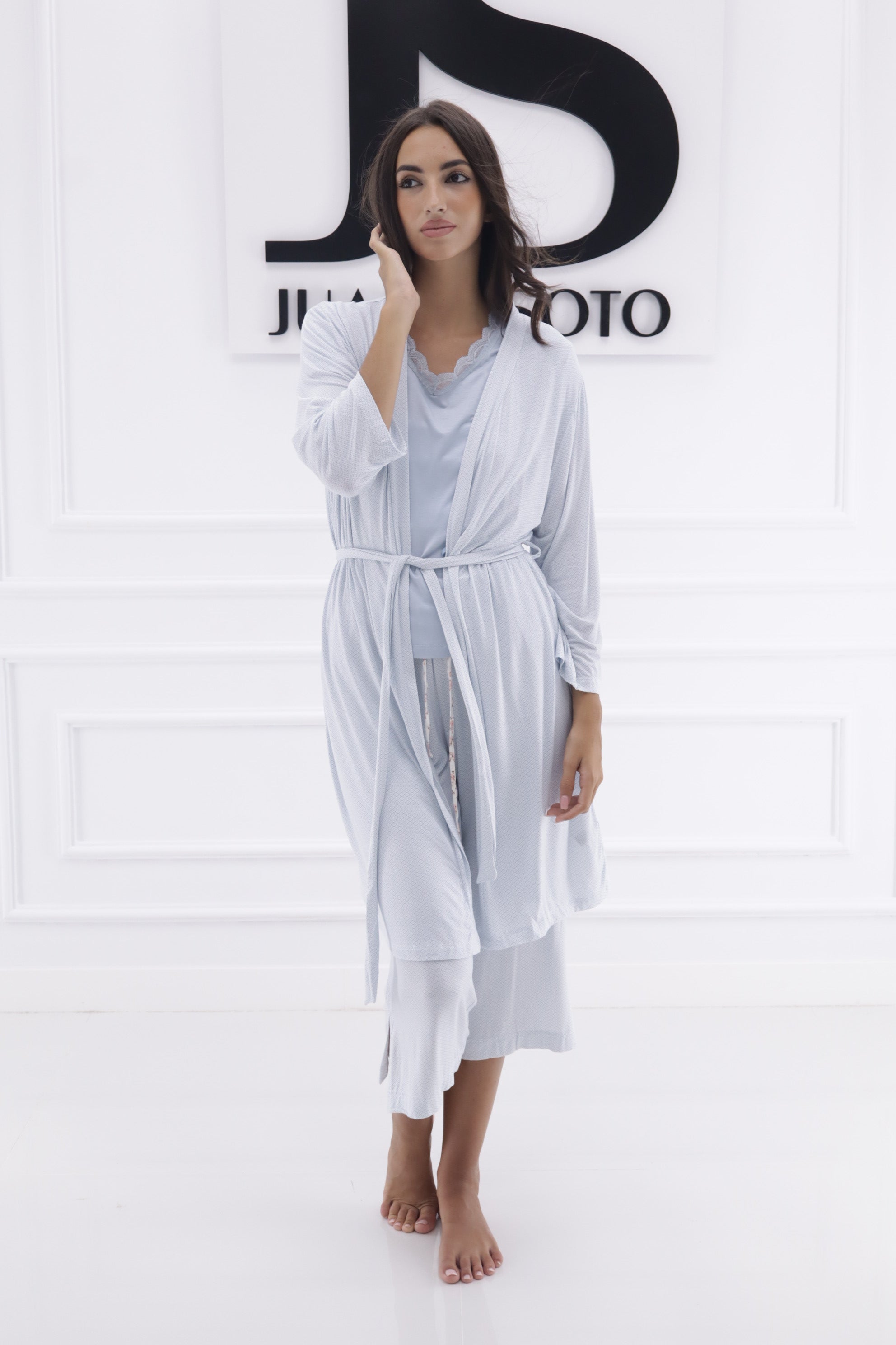 Pijama bata +pantalon+camiseta P3247139