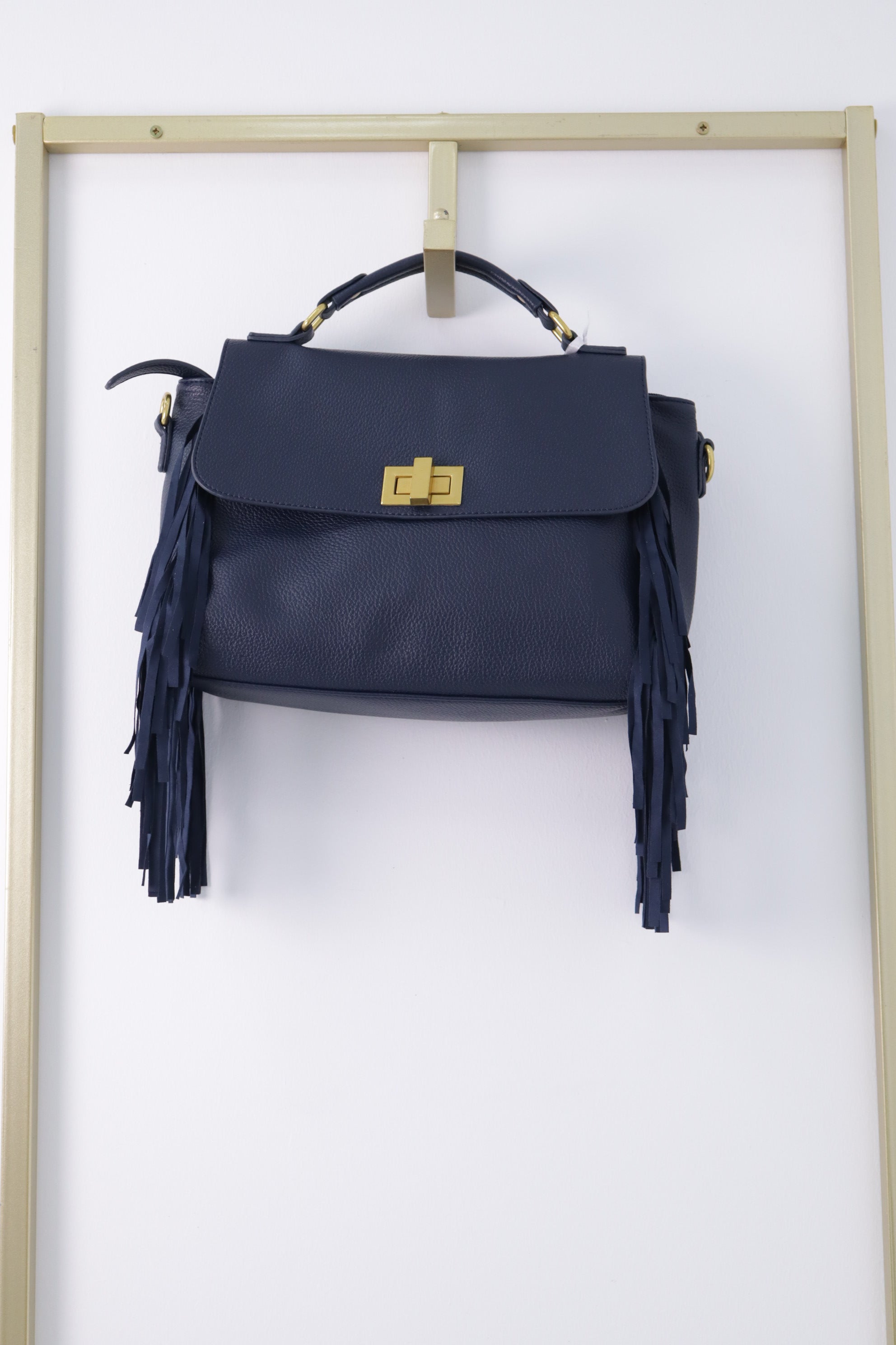 Bolso flecos piel 4513
