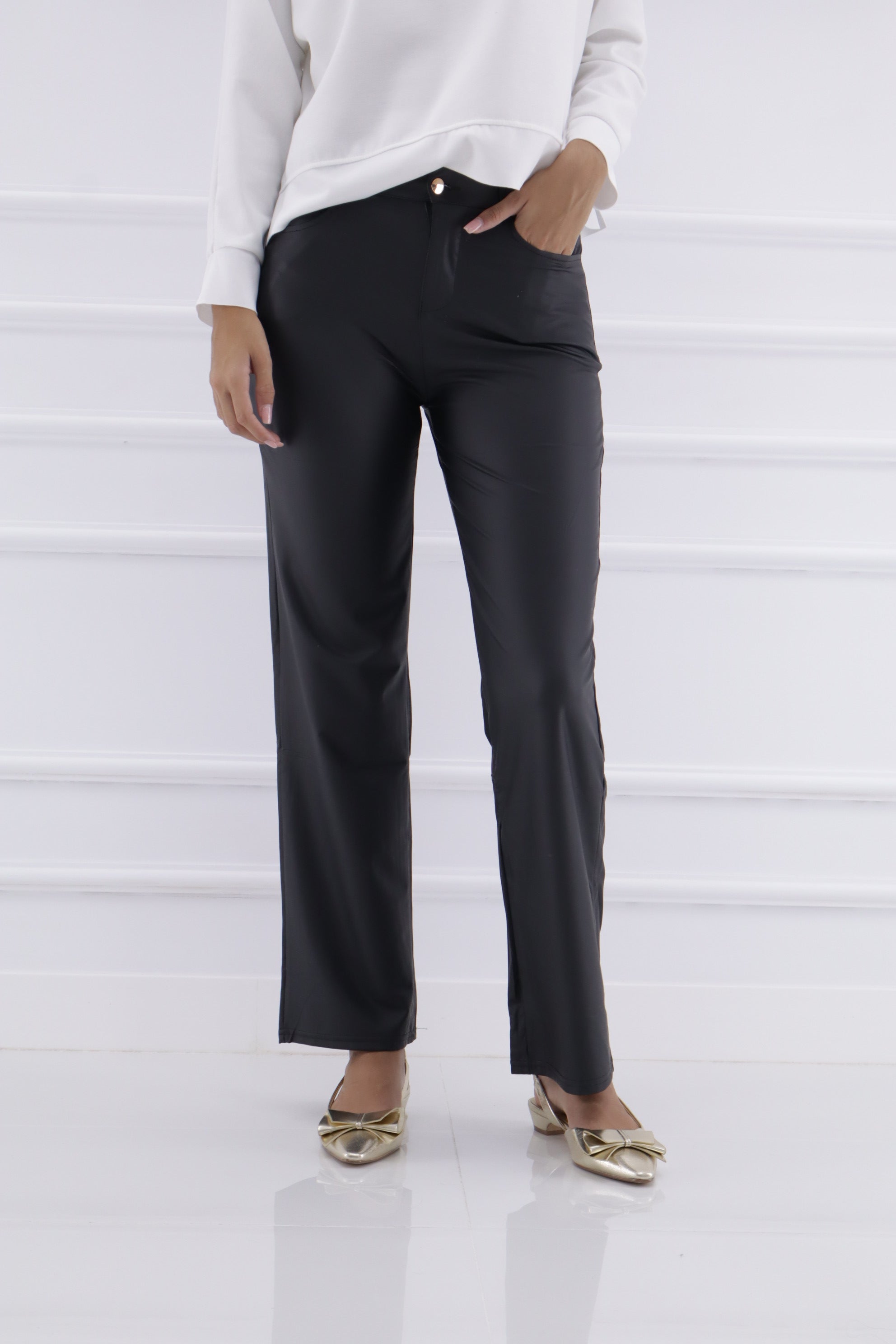 Pantalón polipiel S8008