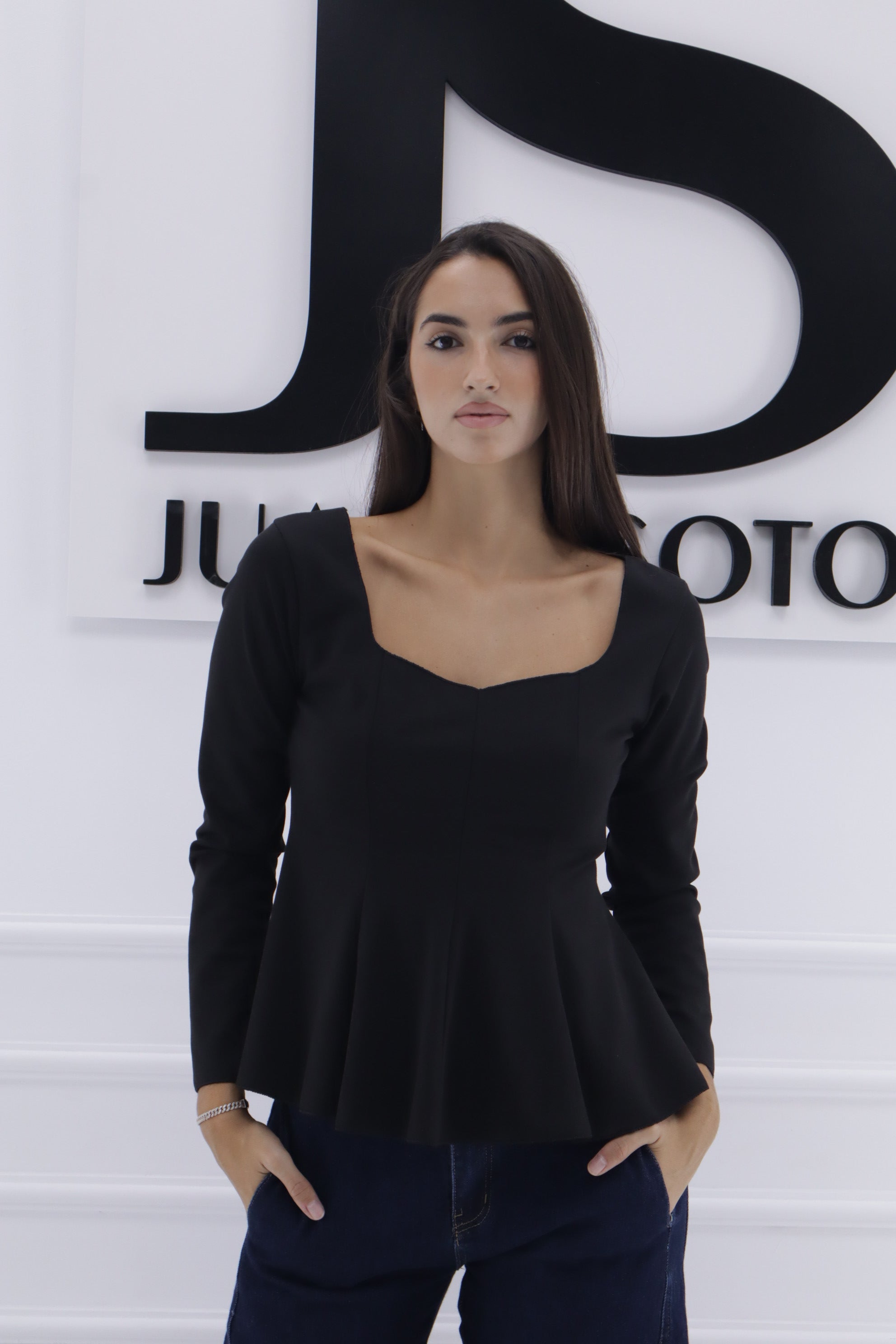 Blusa volante