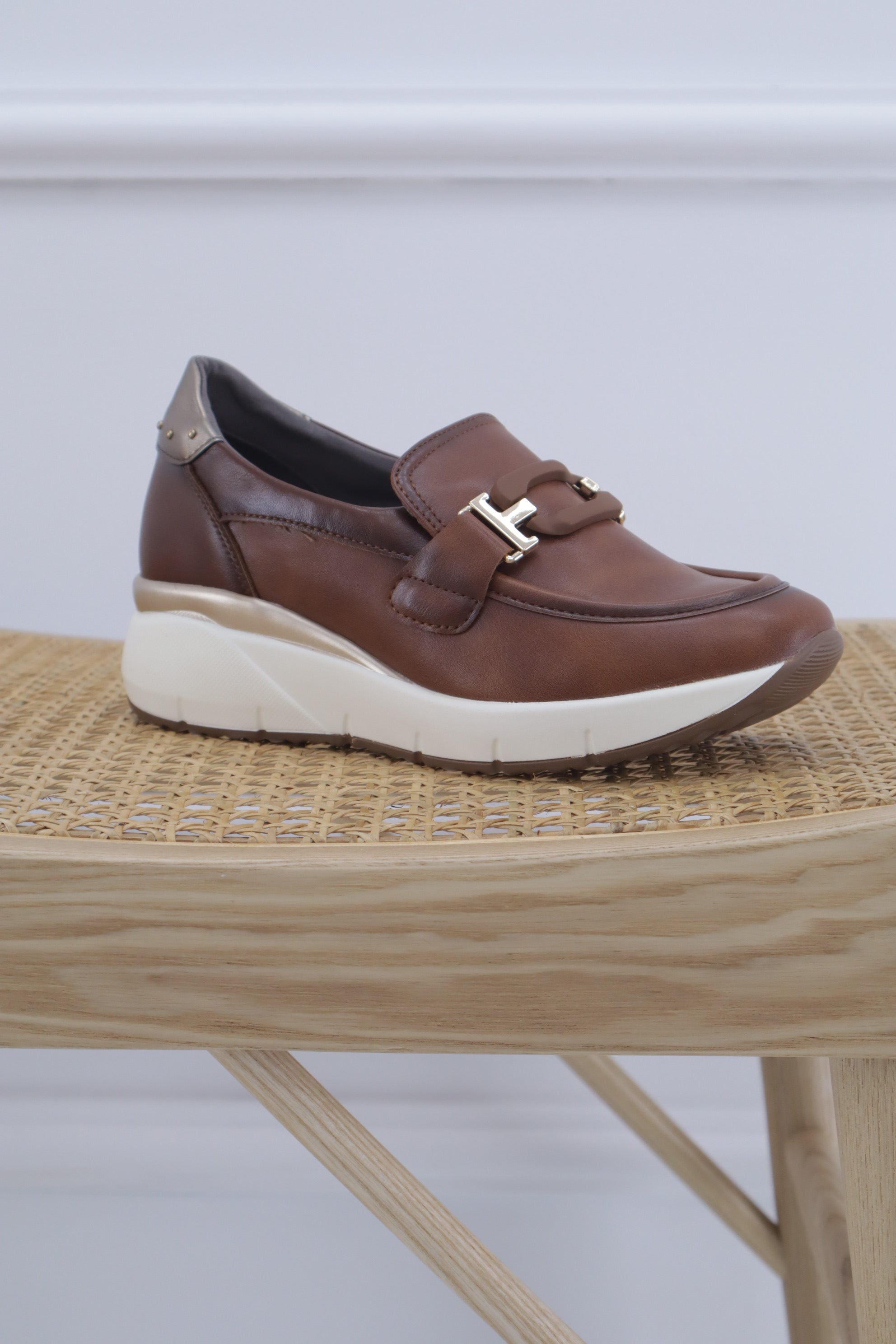 Mocasín camel E557-23