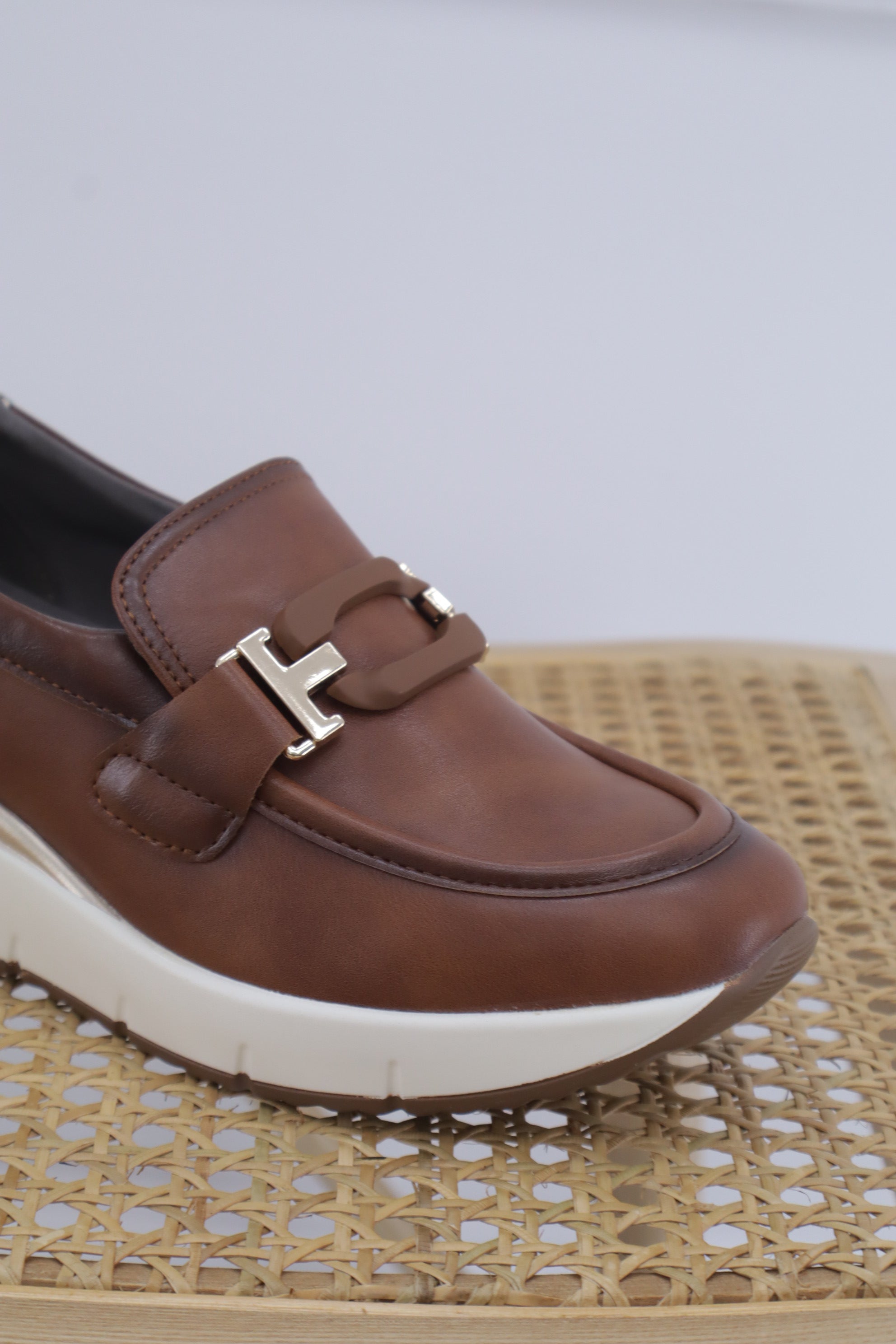 Mocasín camel E557-23