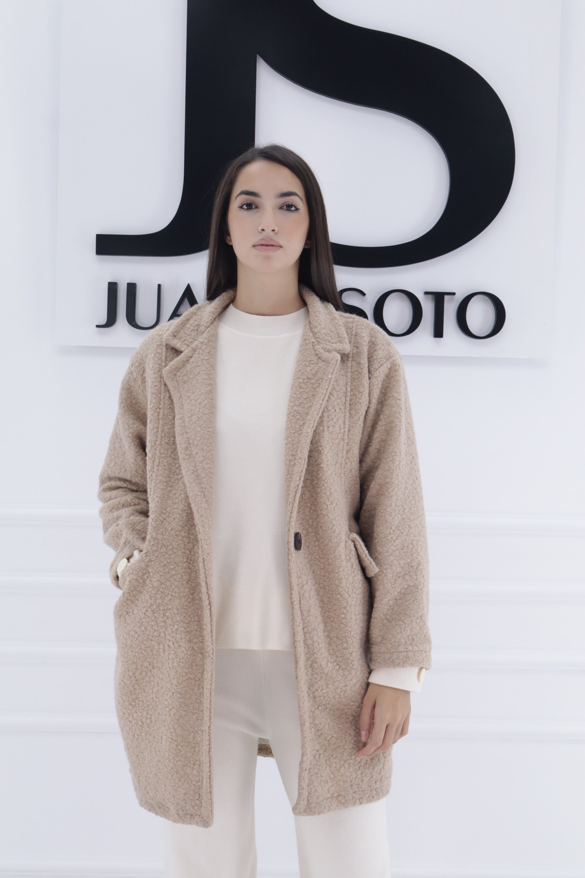 Abrigo borrego ochitos pequeño(5257)(estrella espalda)