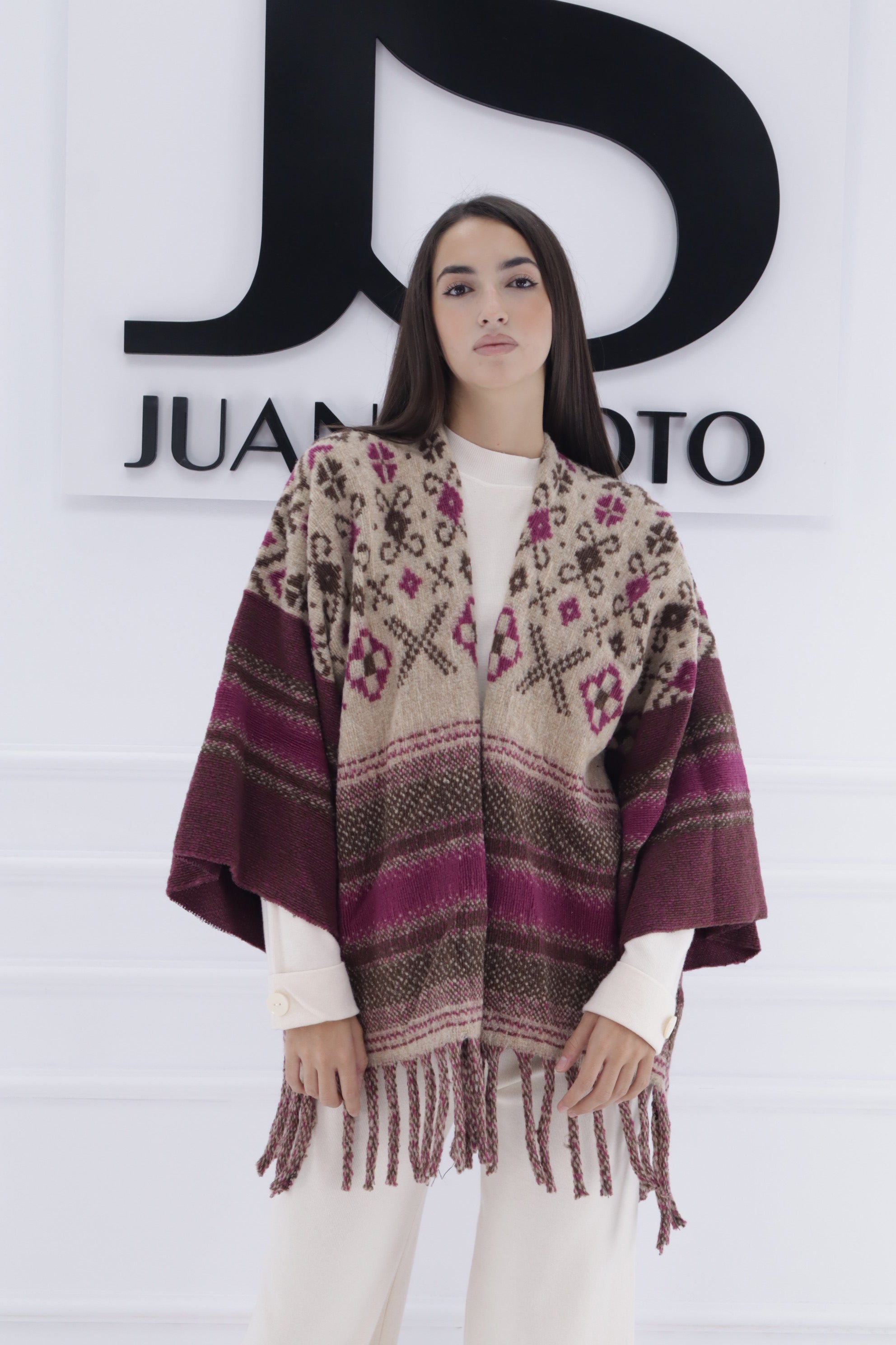 Poncho etnico 80029