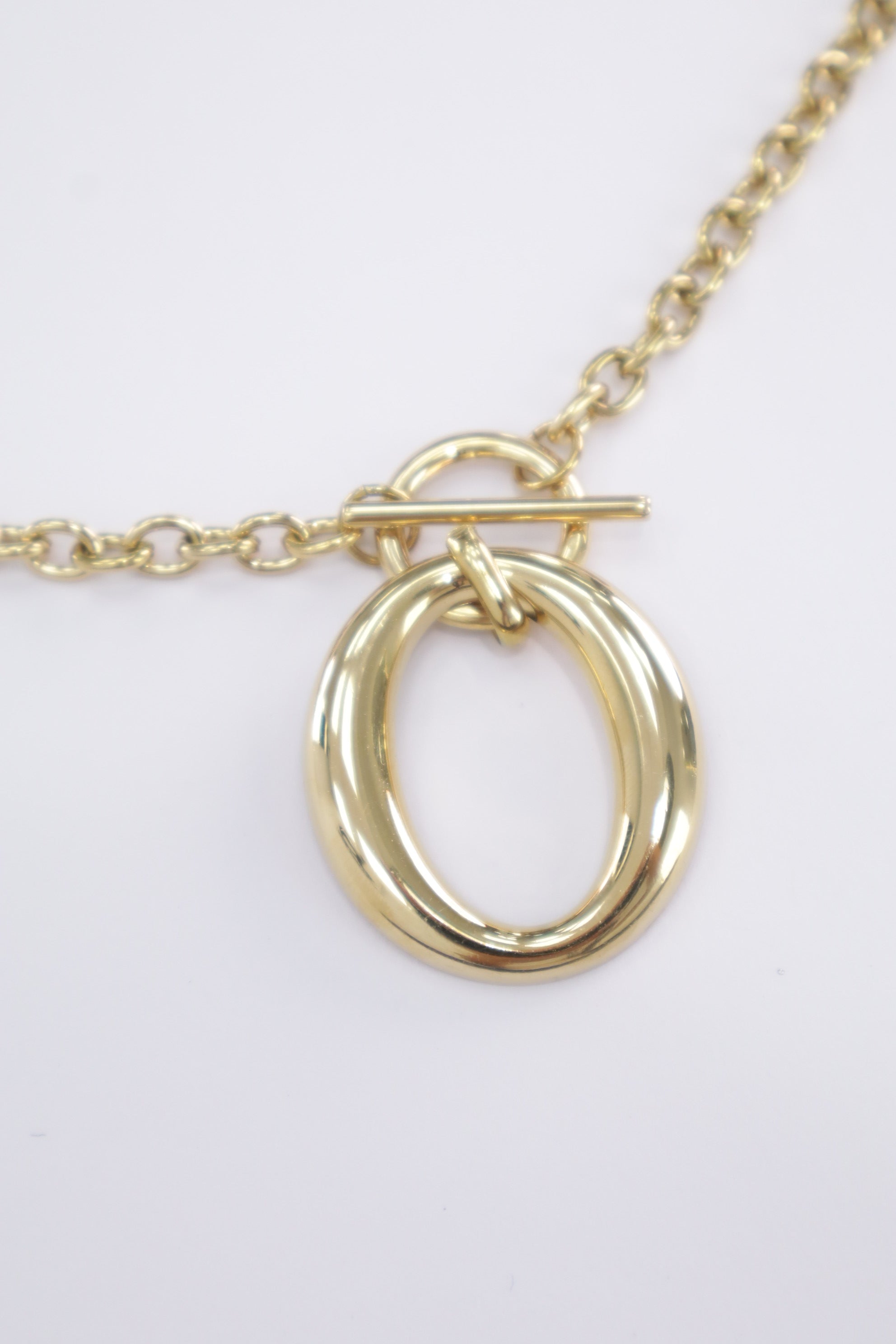 Collar circulo pequeño ACERO 001