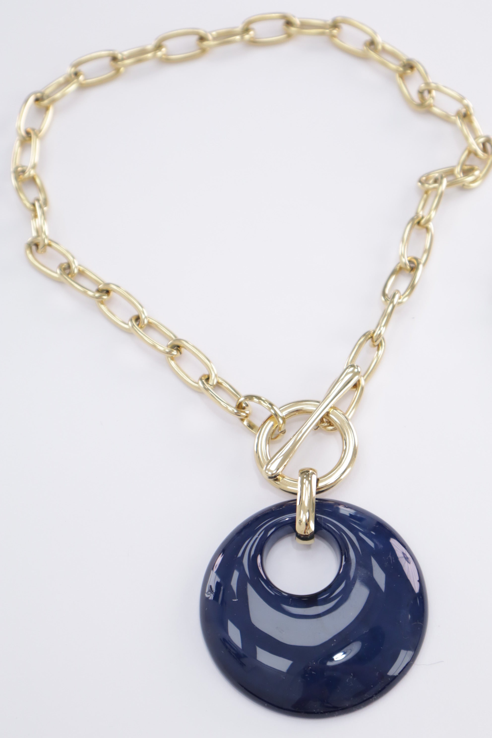 Collar circulo pasta 003 ACERO