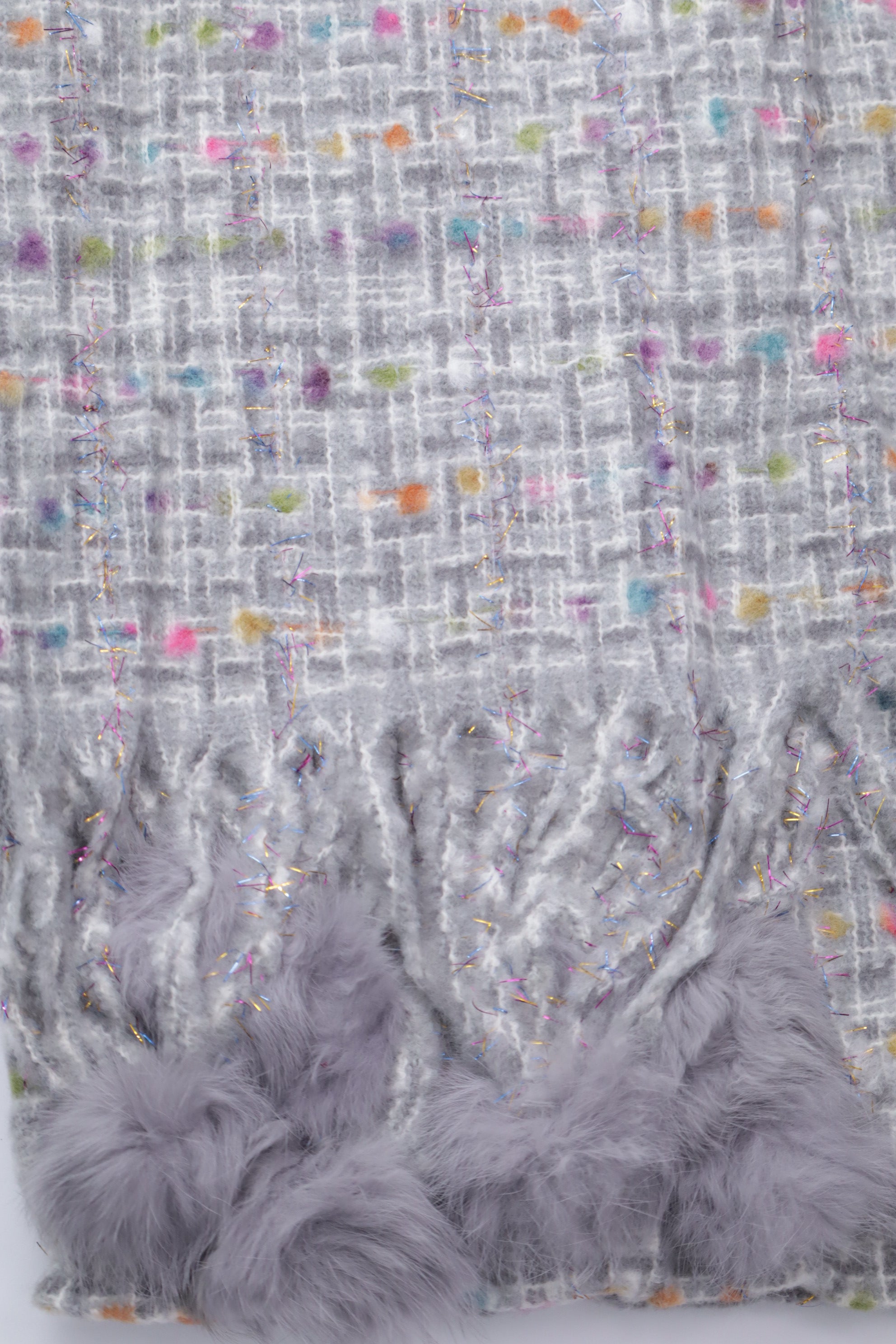 Bufanda pompones D2306