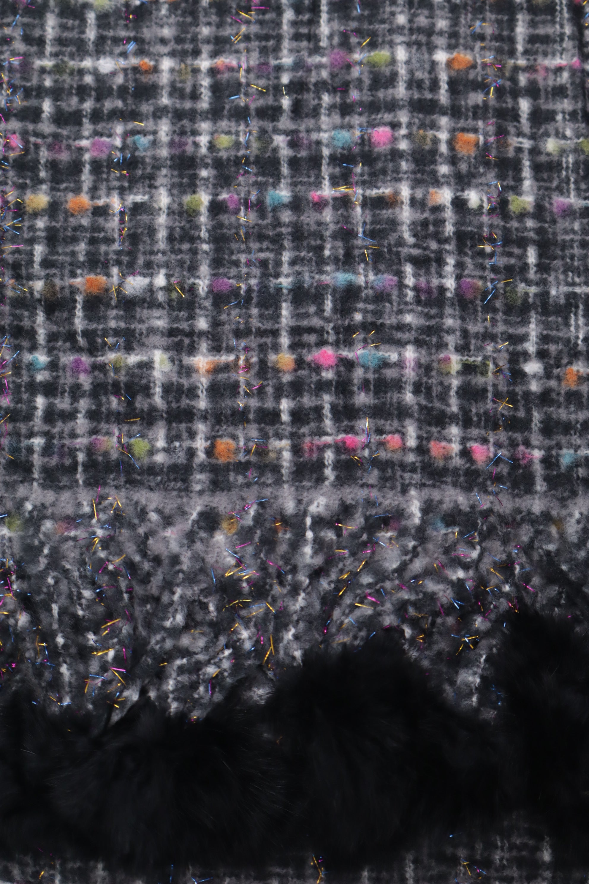 Bufanda pompones D2306